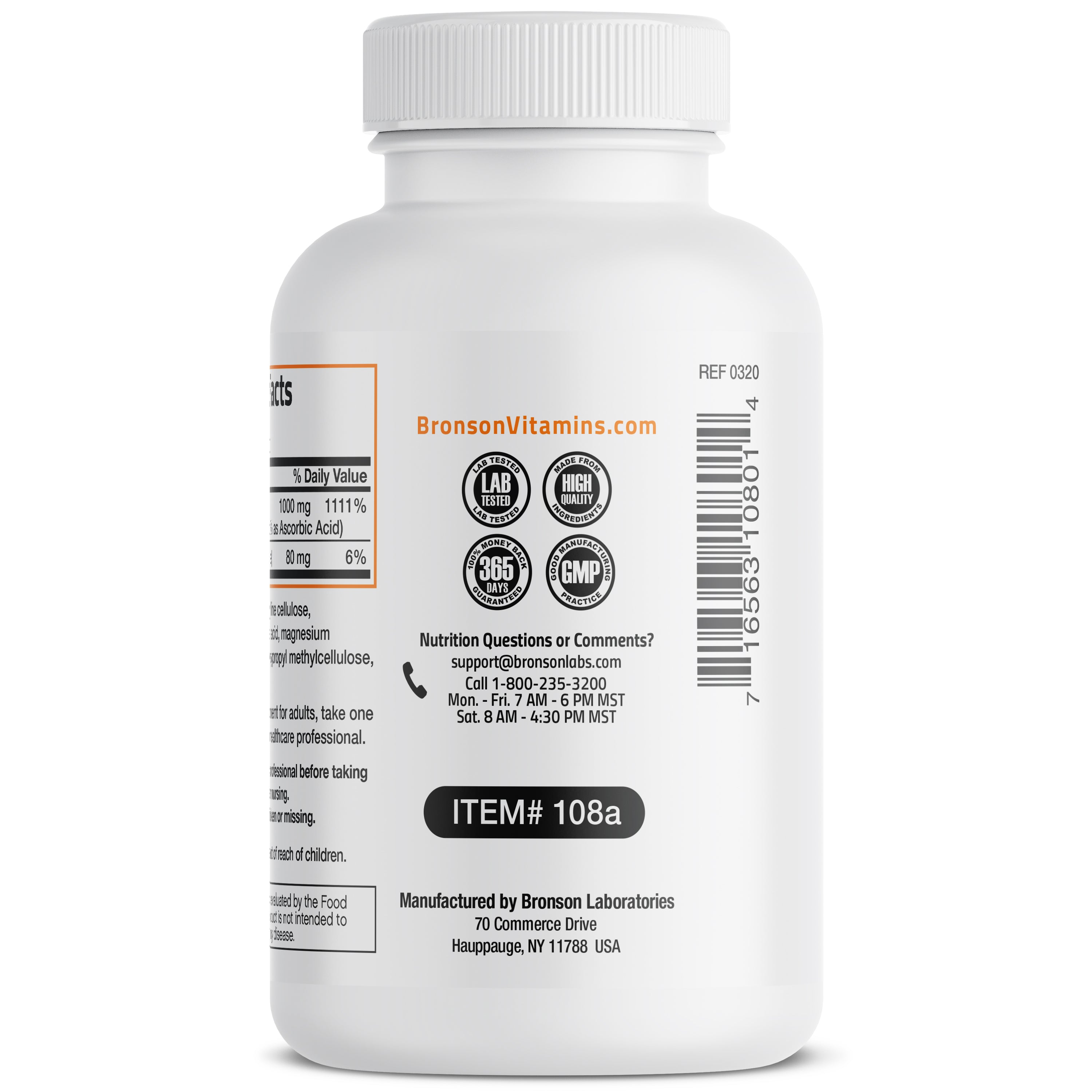 Buffered Vitamin C Calcium Ascorbate - 1,000 mg
