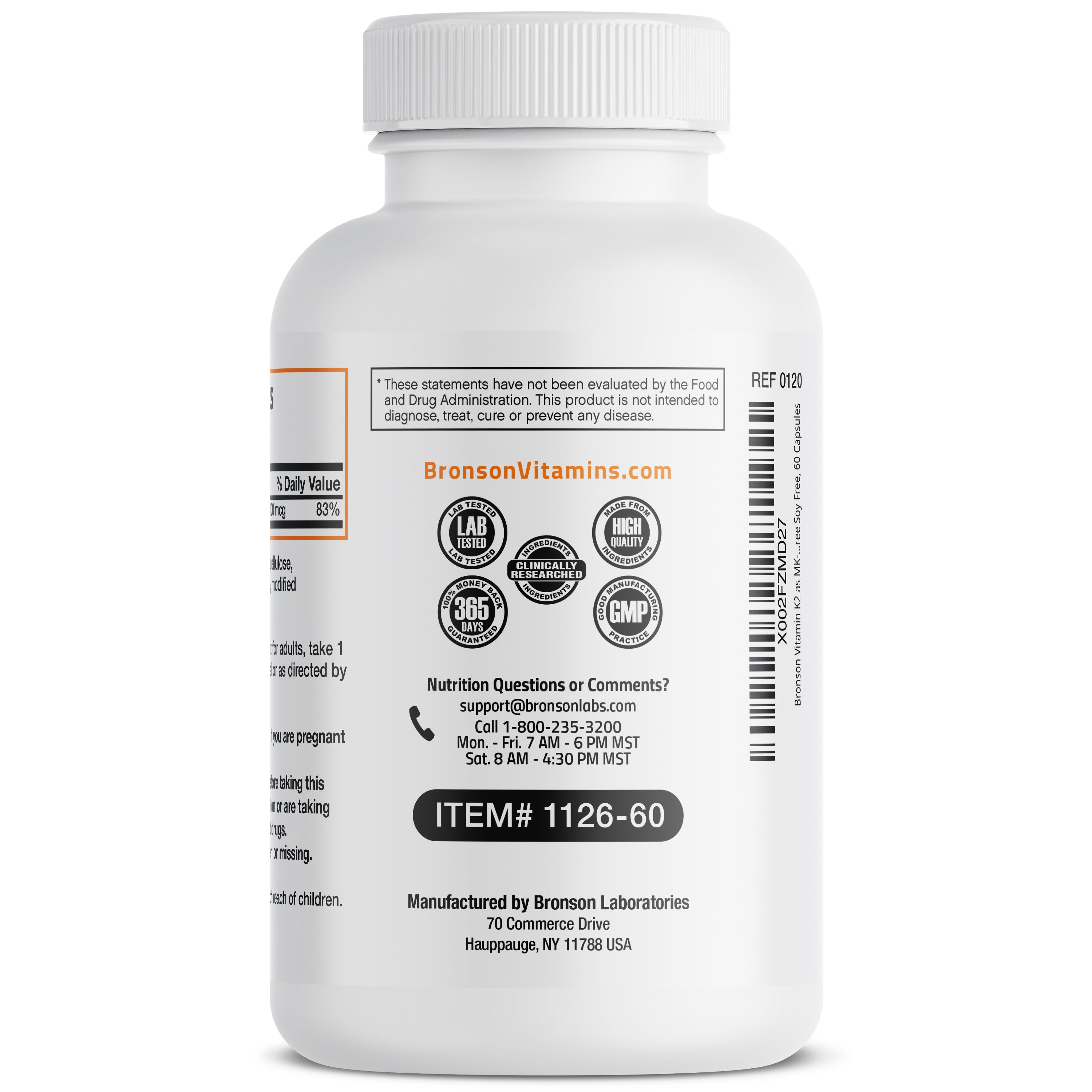 Vitamin K2 MK-7 - 100 mcg