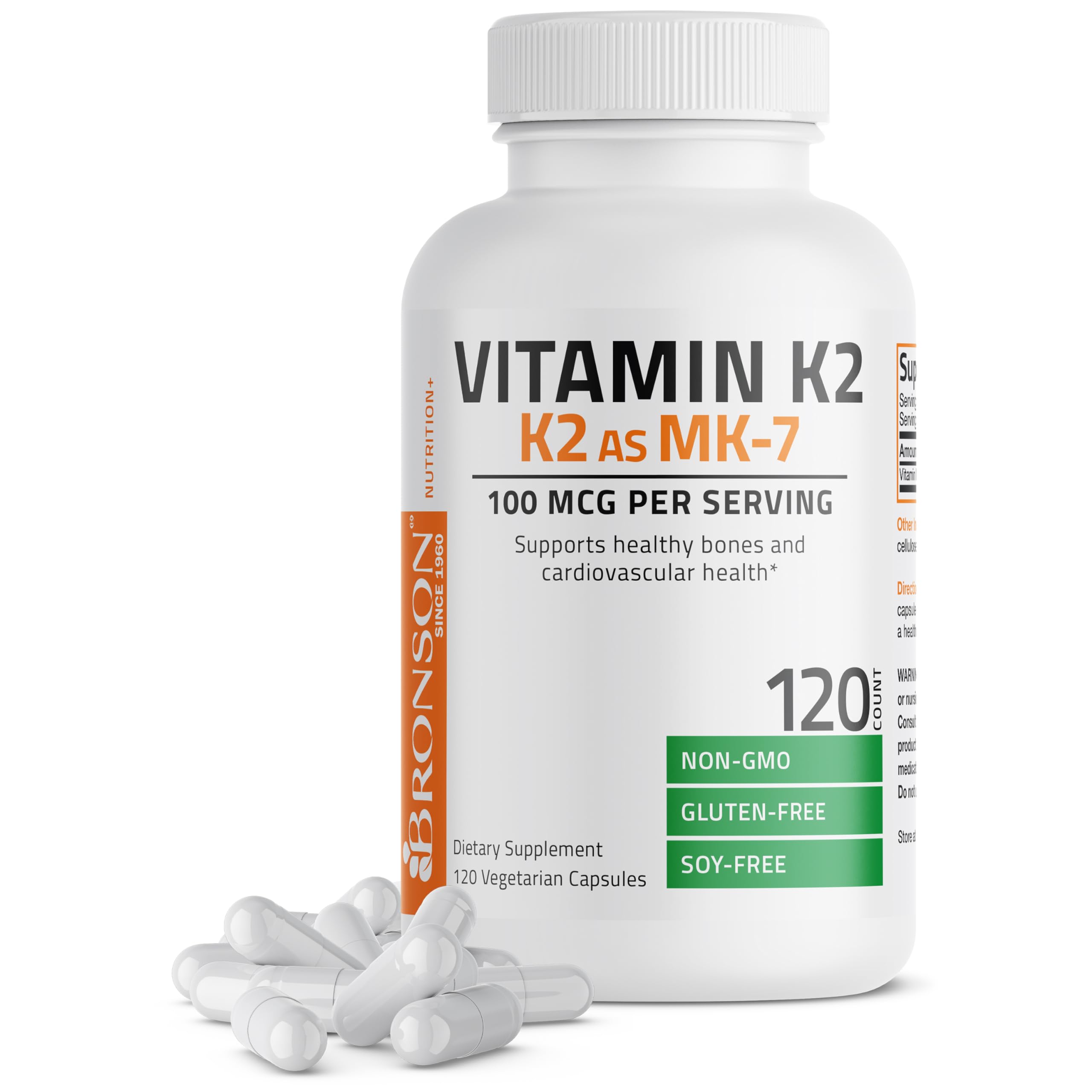 Vitamin K2 MK-7 - 100 mcg view 7 of 6