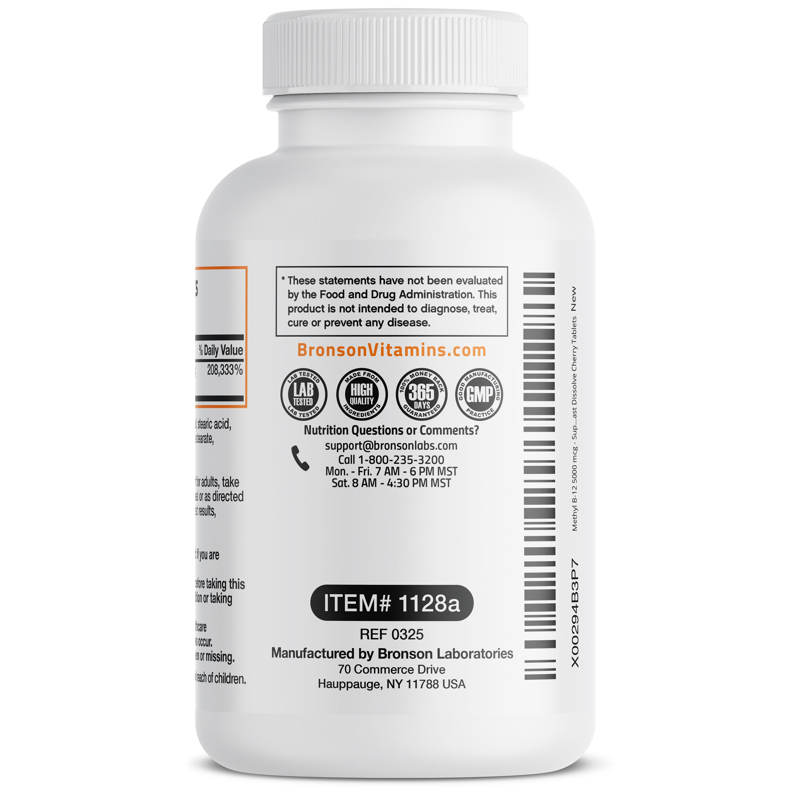 Methyl B12 Fast Dissolve Sublingual - Cherry - 5,000 mcg