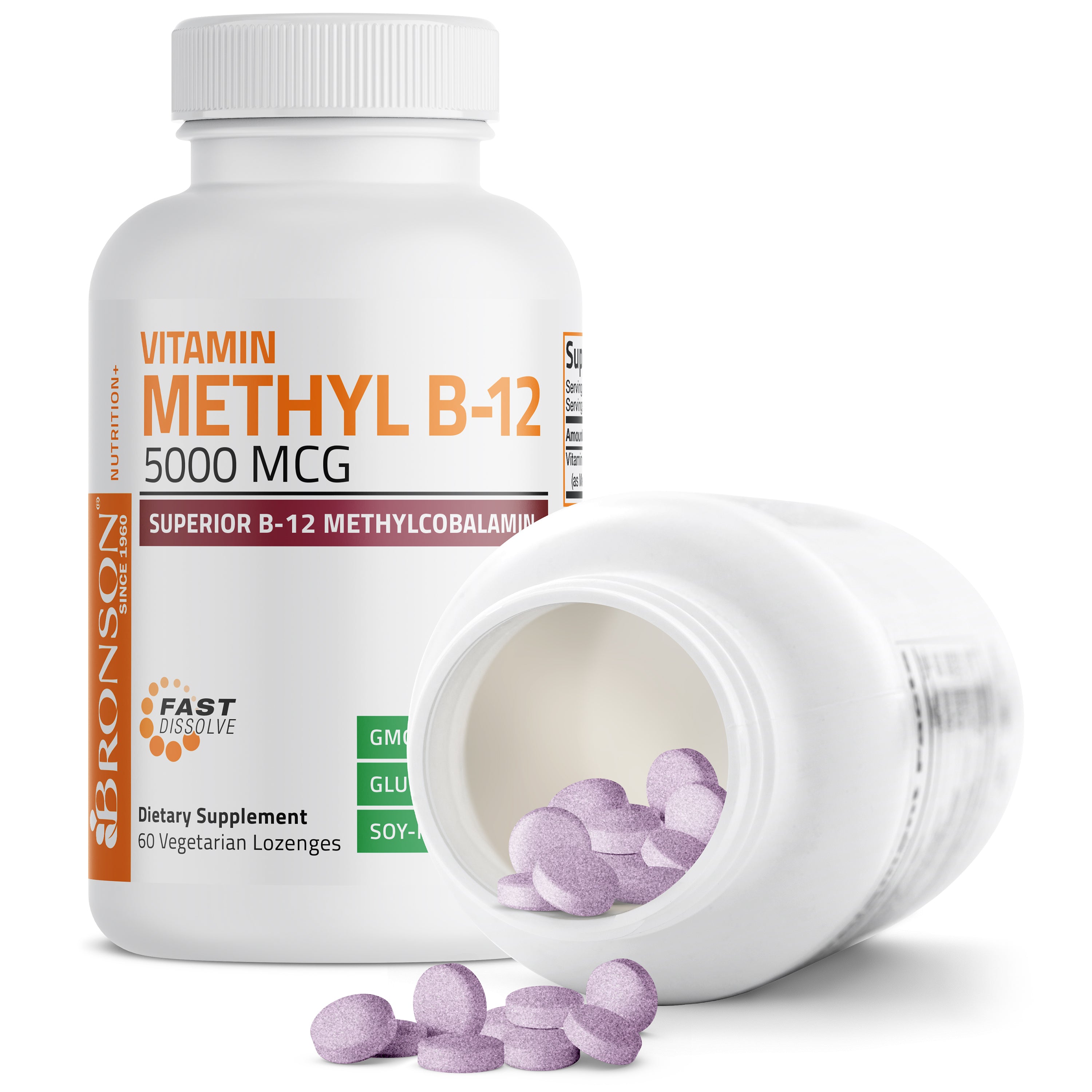 Methyl B12 Fast Dissolve Sublingual - Cherry - 5,000 mcg