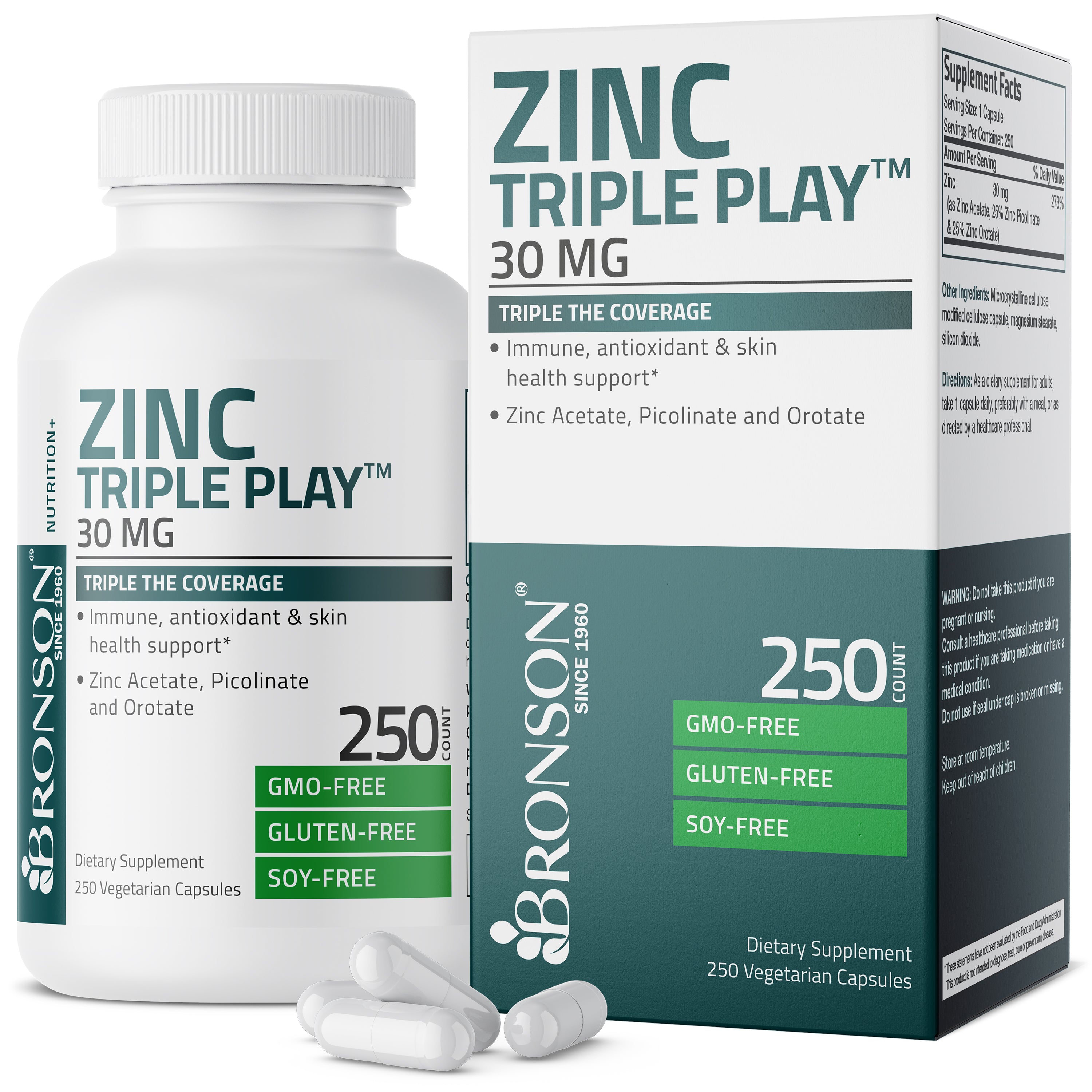 Zinc Triple Play - 30 mg