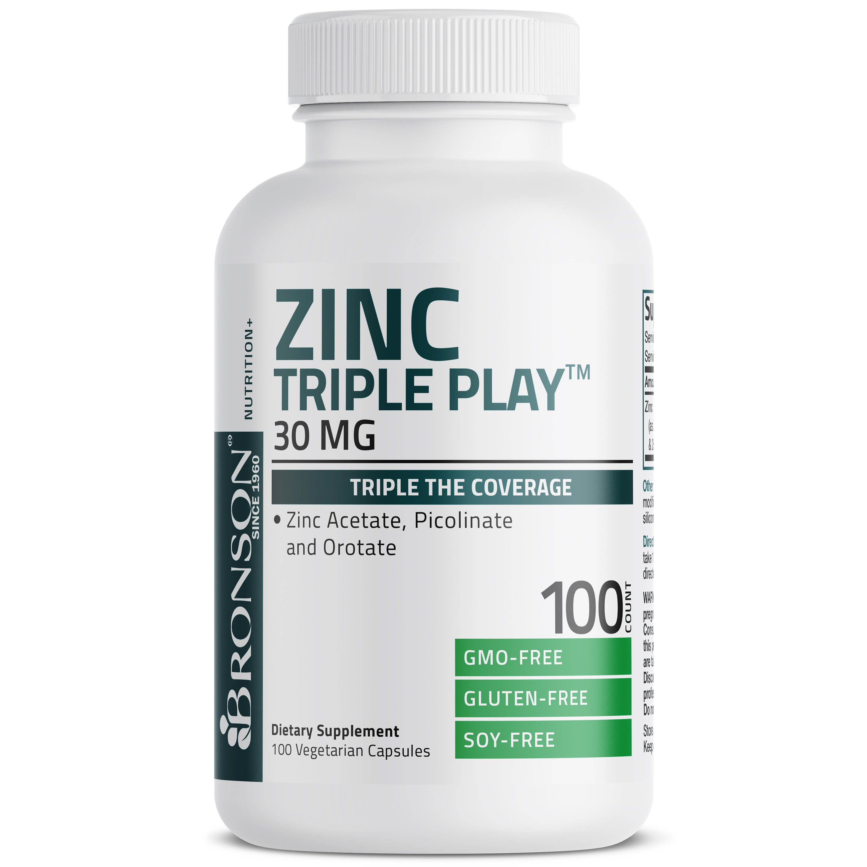 Zinc Triple Play - 30 mg