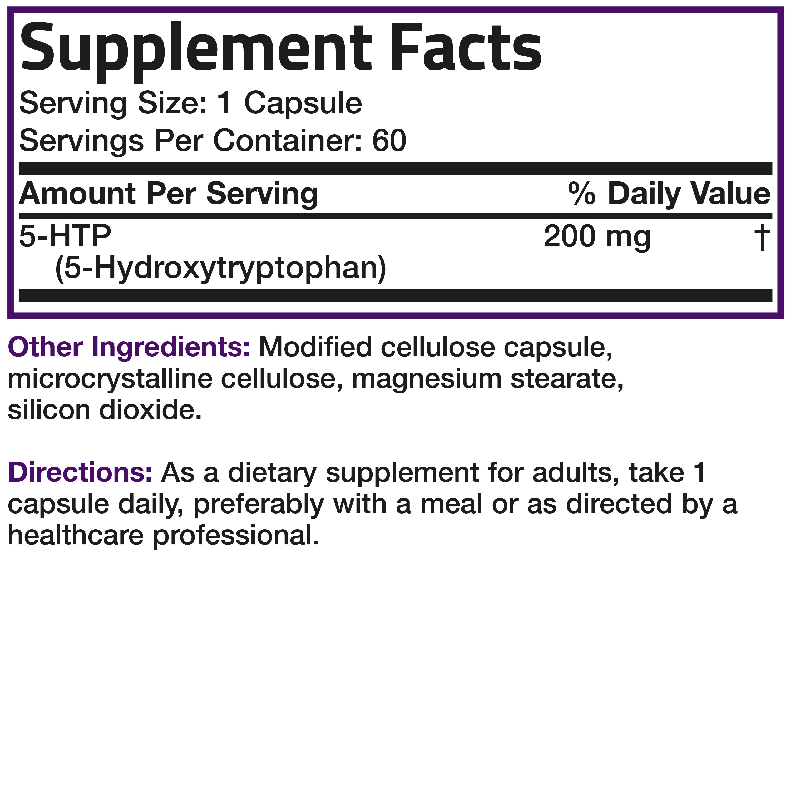 5-HTP 200mg