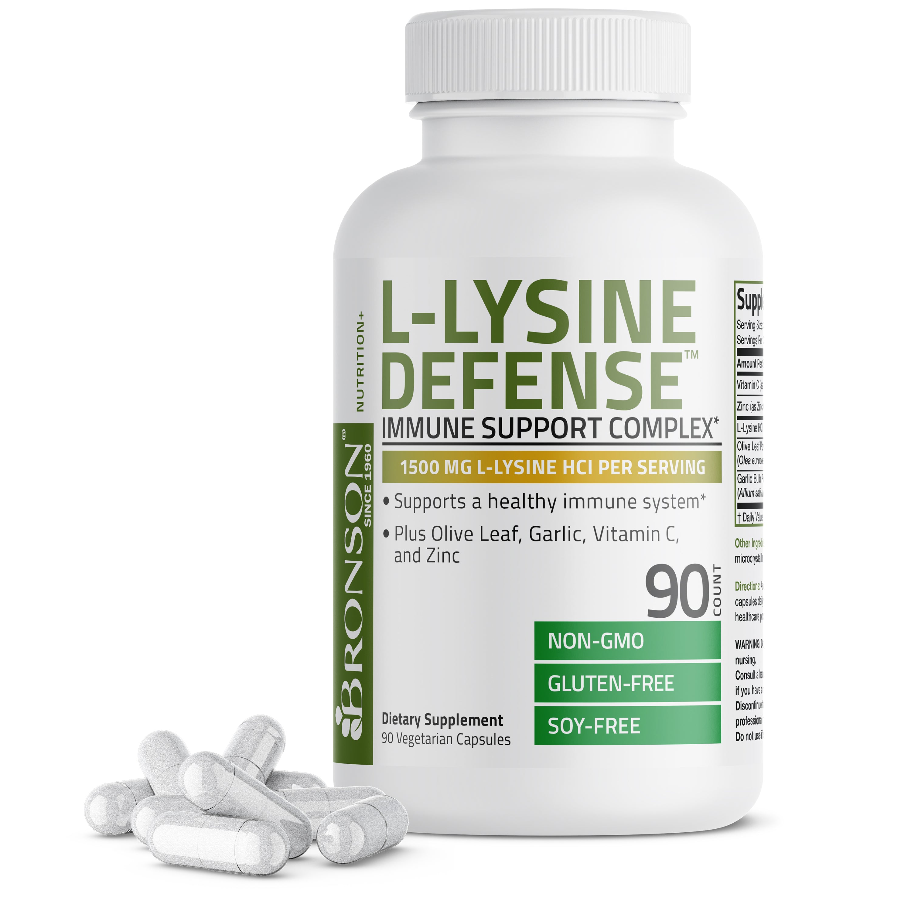 L-Lysine Defense Complex - 1500 mg view 7 of 5
