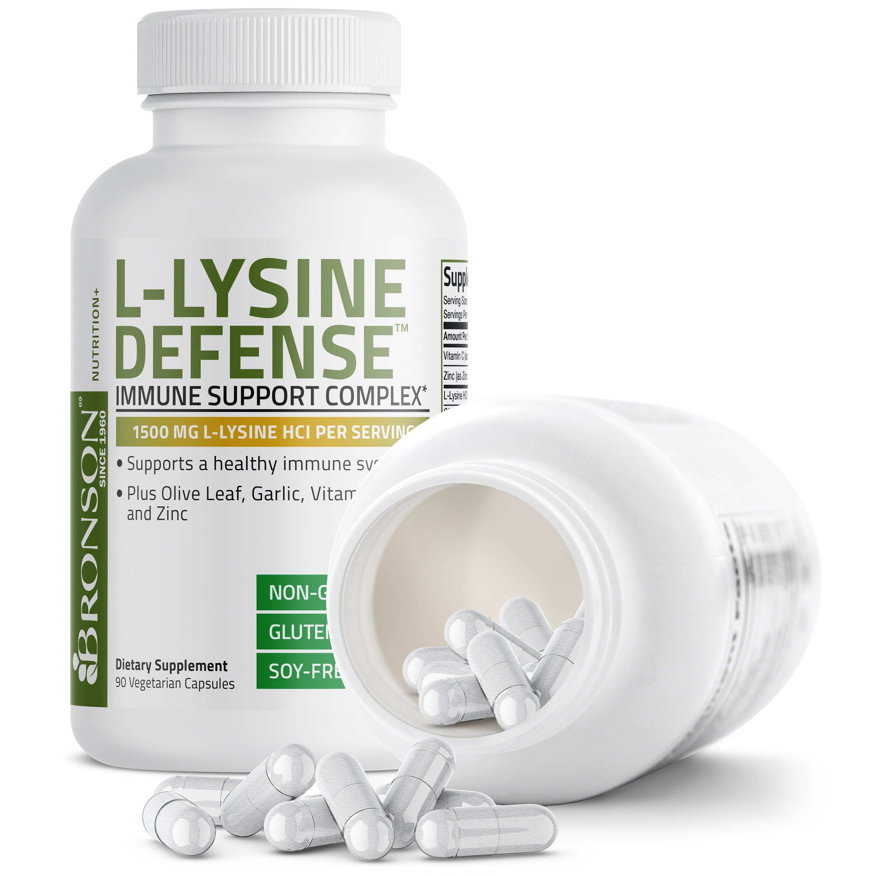 L-Lysine Defense Complex - 1500 mg view 10 of 5