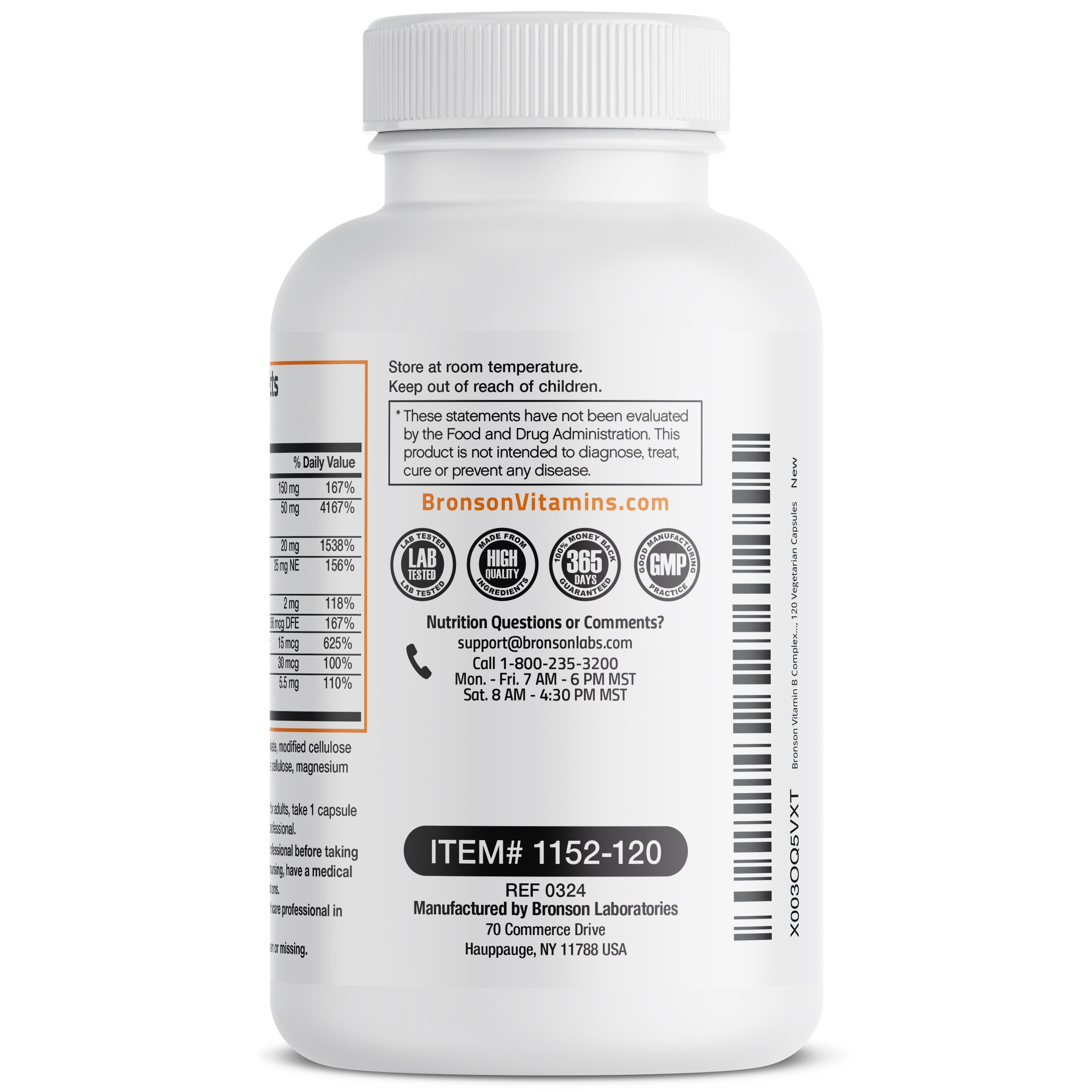 Vitamin B Complex with Vitamin C
