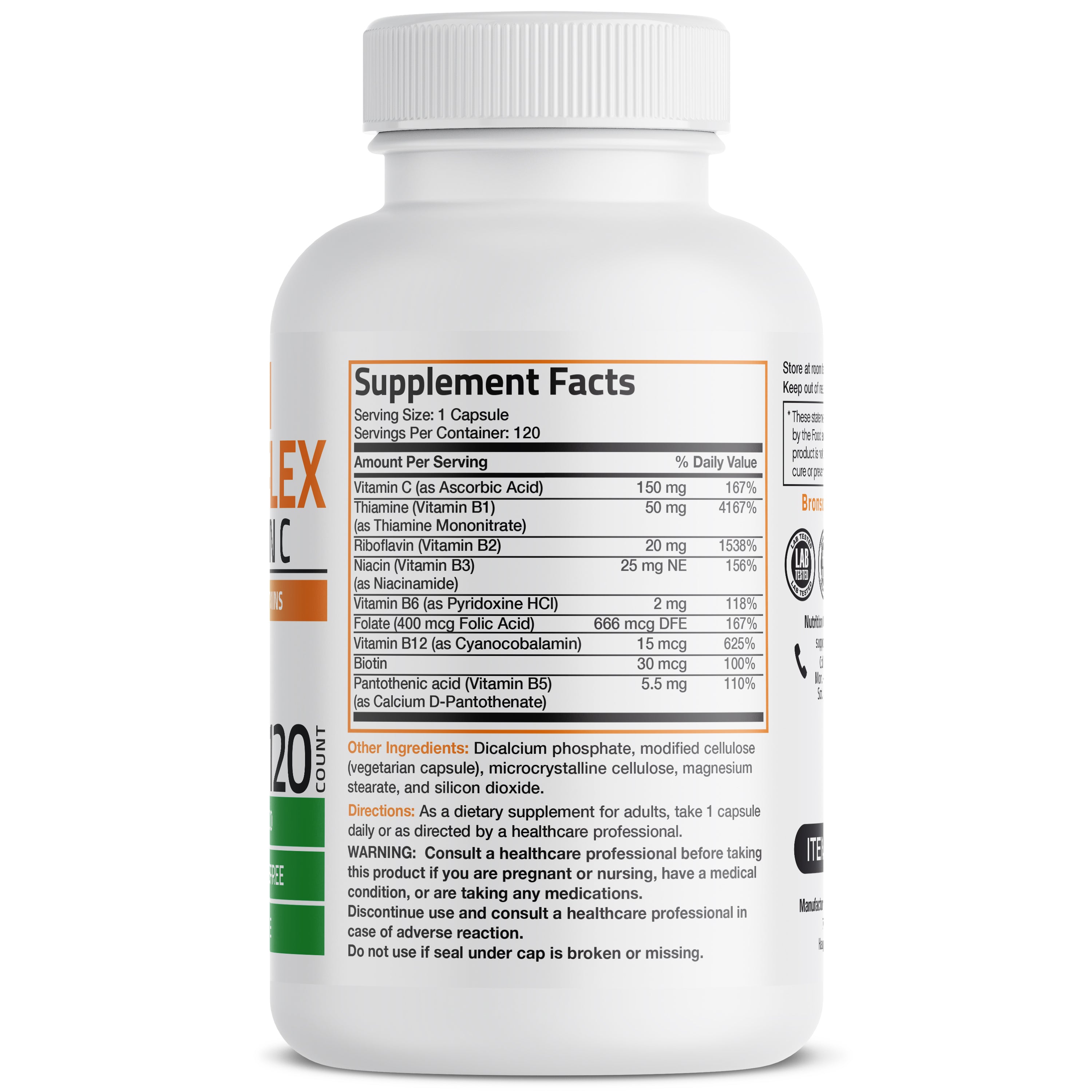 Vitamin B Complex with Vitamin C