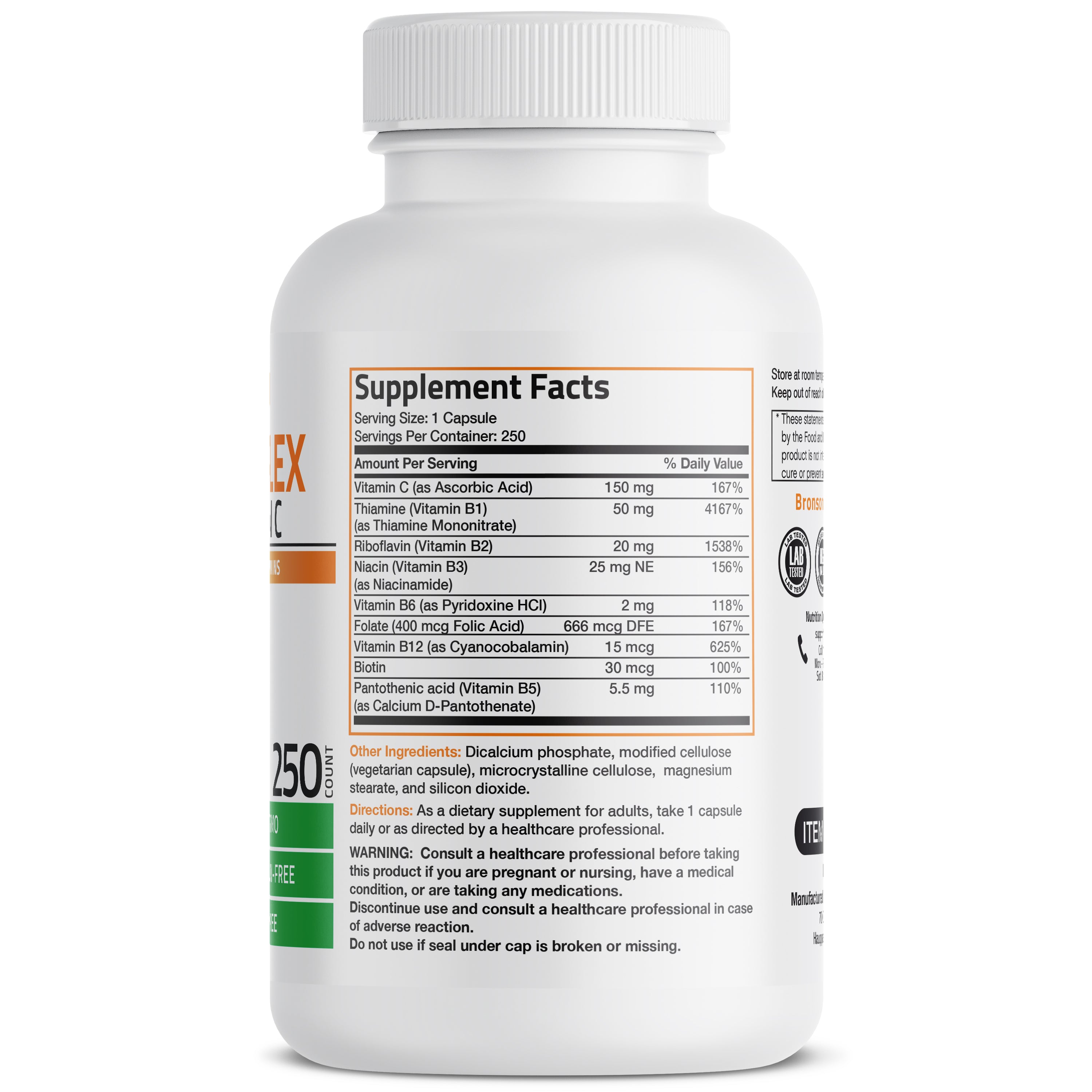 Vitamin B Complex with Vitamin C