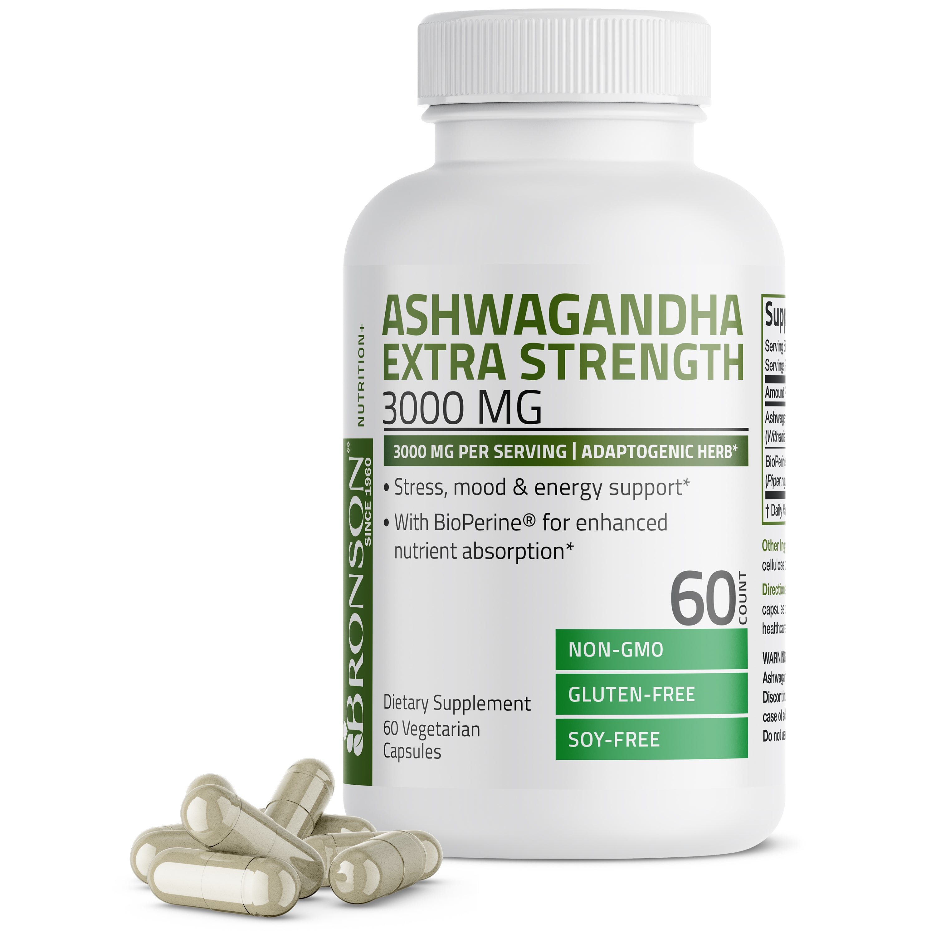 Ashwagandha Extra Strength - 3,000 mg