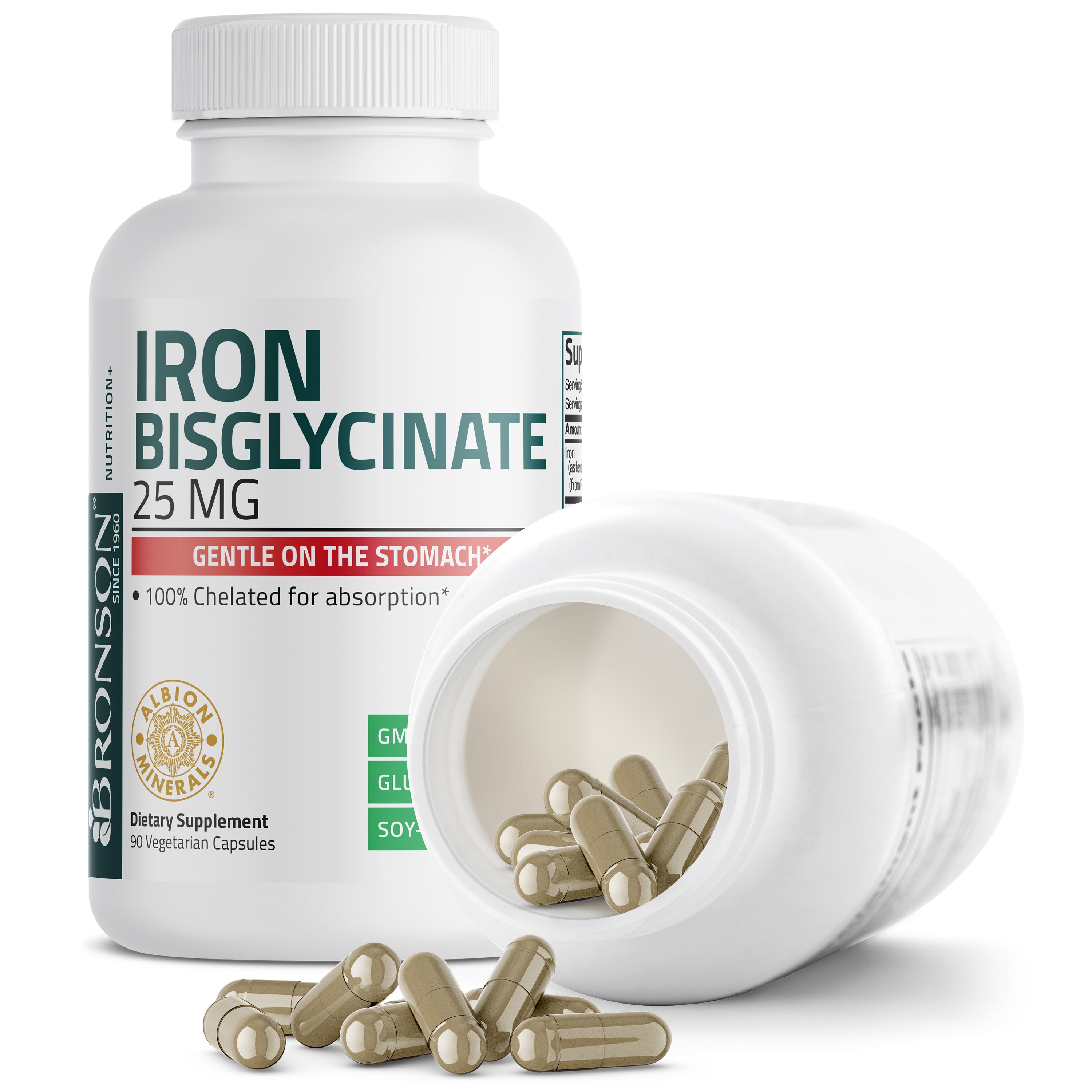 Iron Bisglycinate - 25 mg