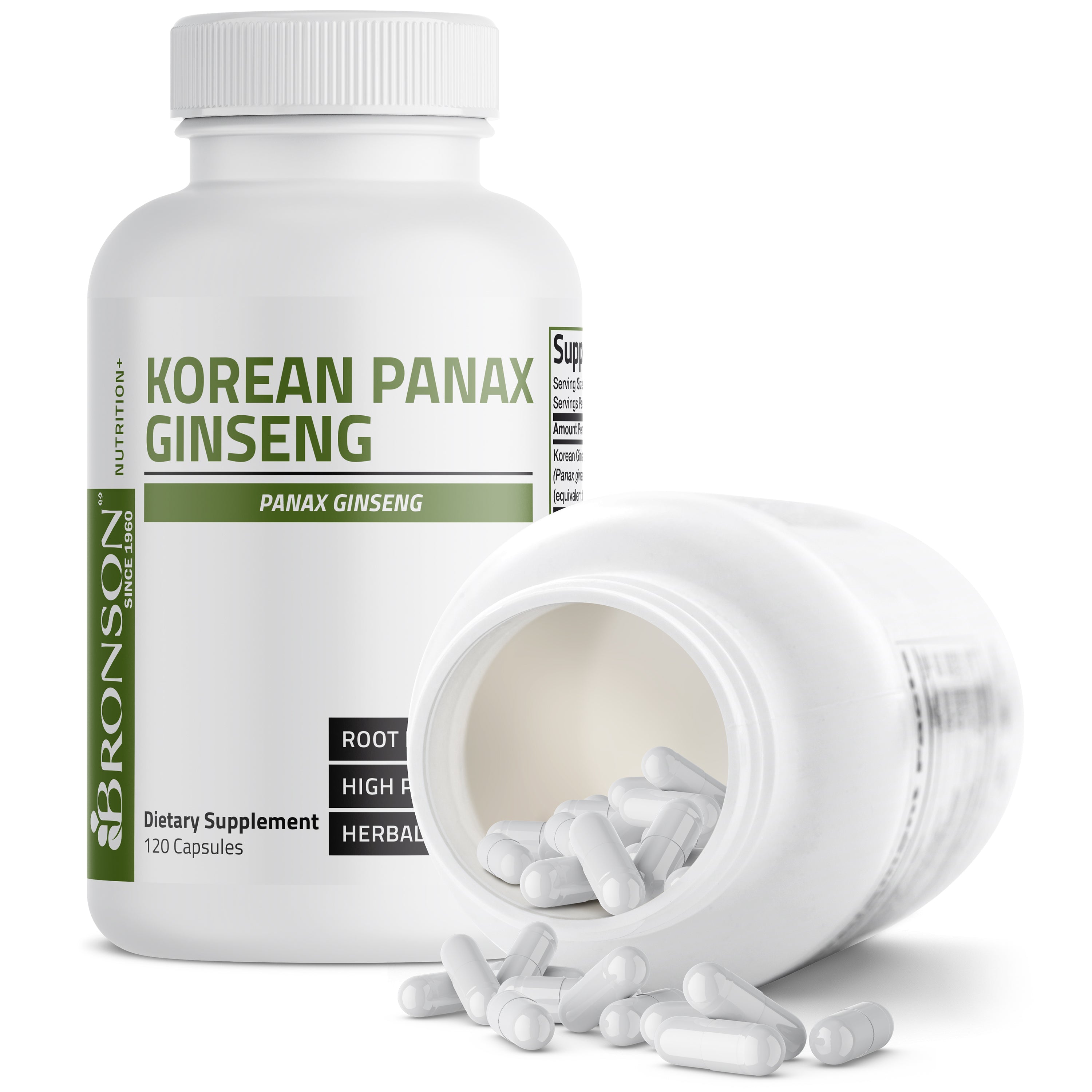 Korean Panax Ginseng - 1,000 mg