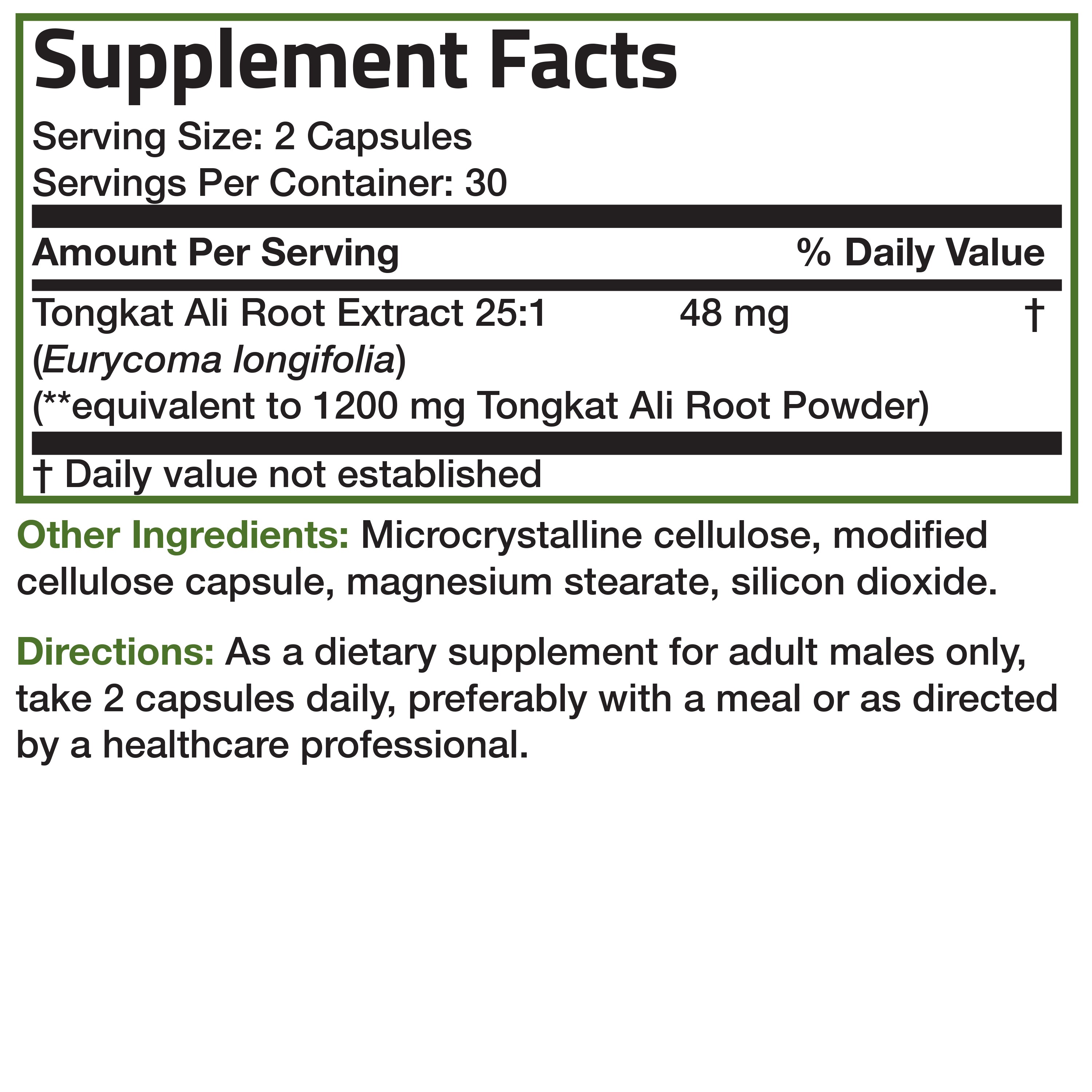 Longjack Tongkat Ali 1200mg