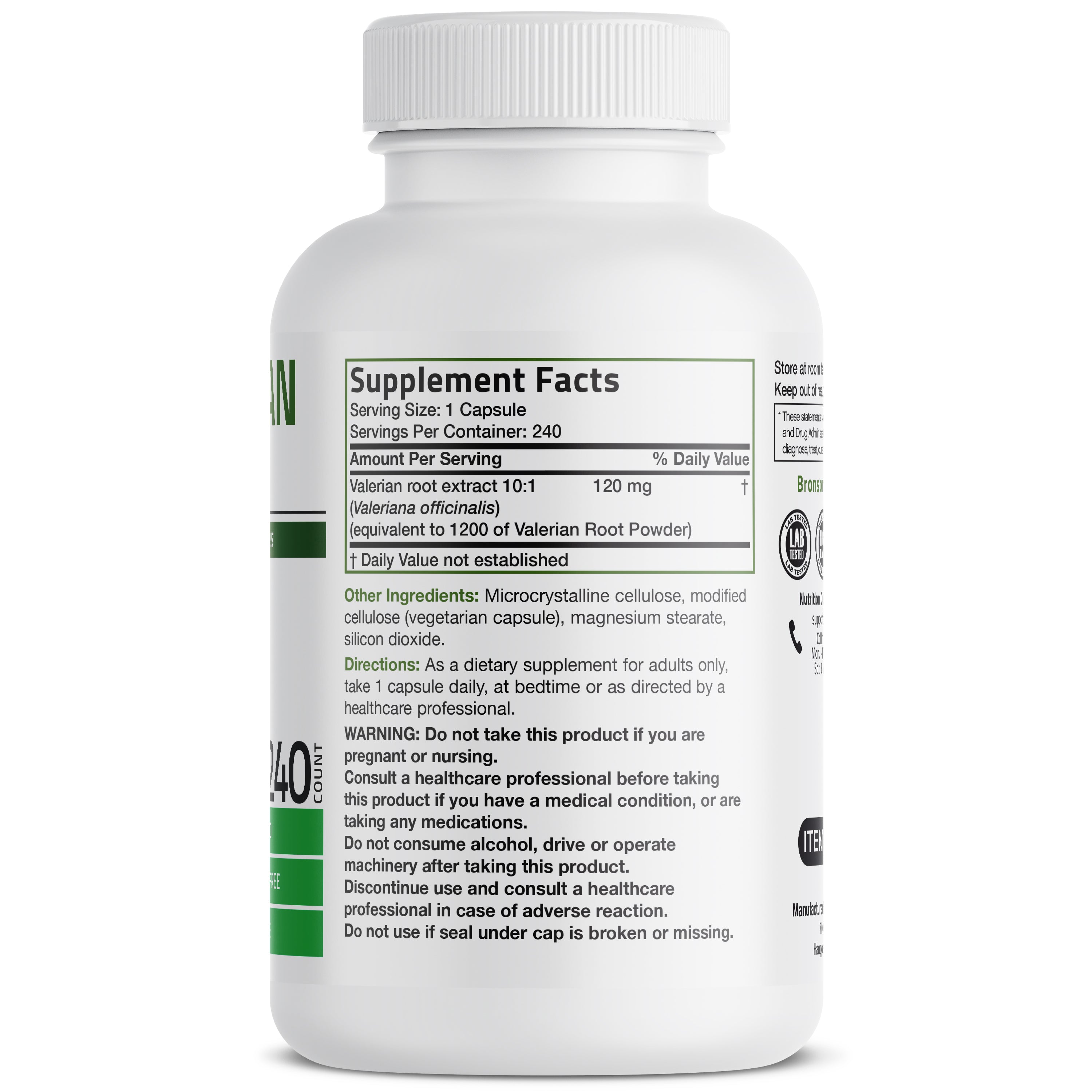 Valerian Root 1200 mg