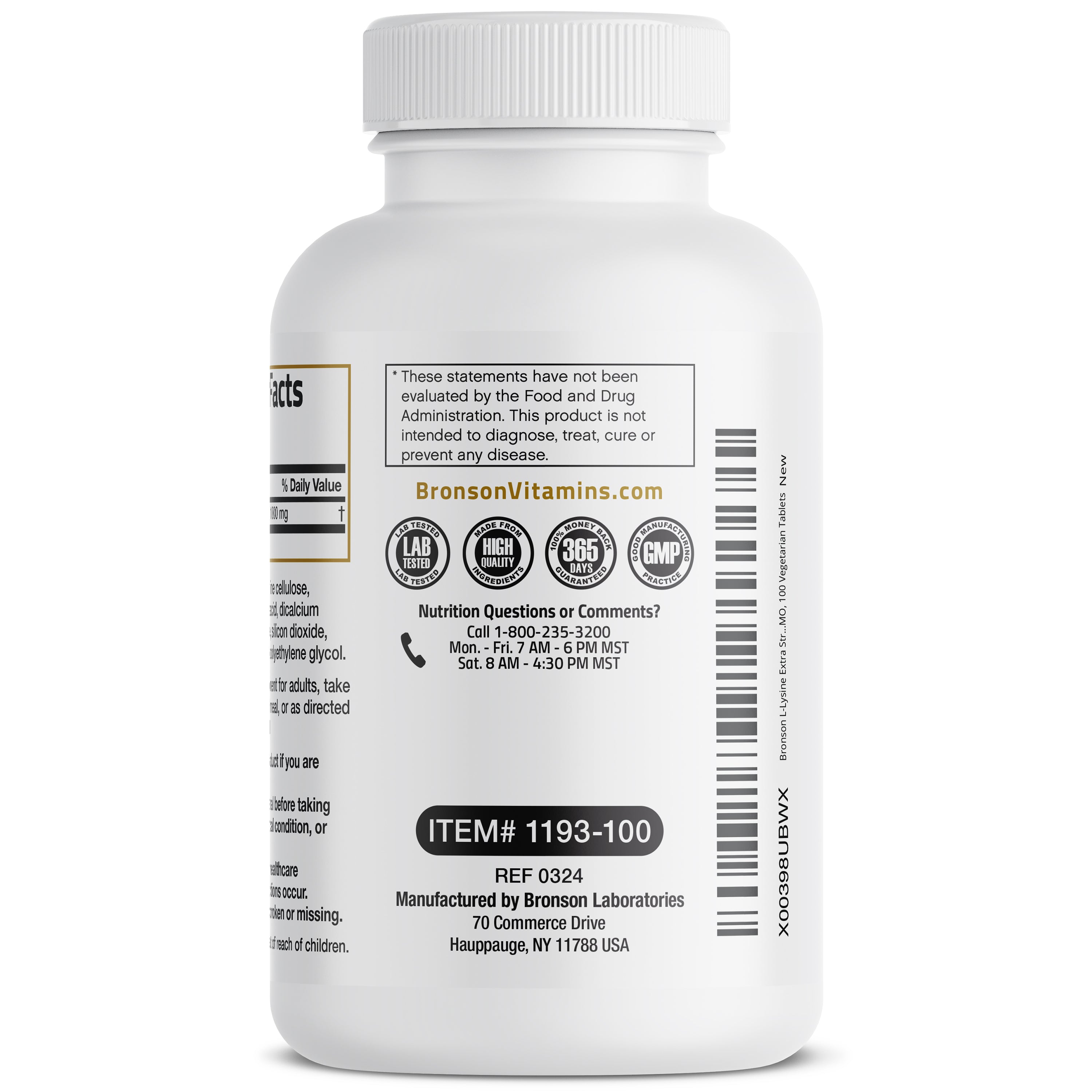 L-Lysine Extra Strength 1,000 MG