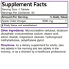 Apple Cider Vinegar 3000 MG, 200 Vegetarian Tablets thumbnail 6