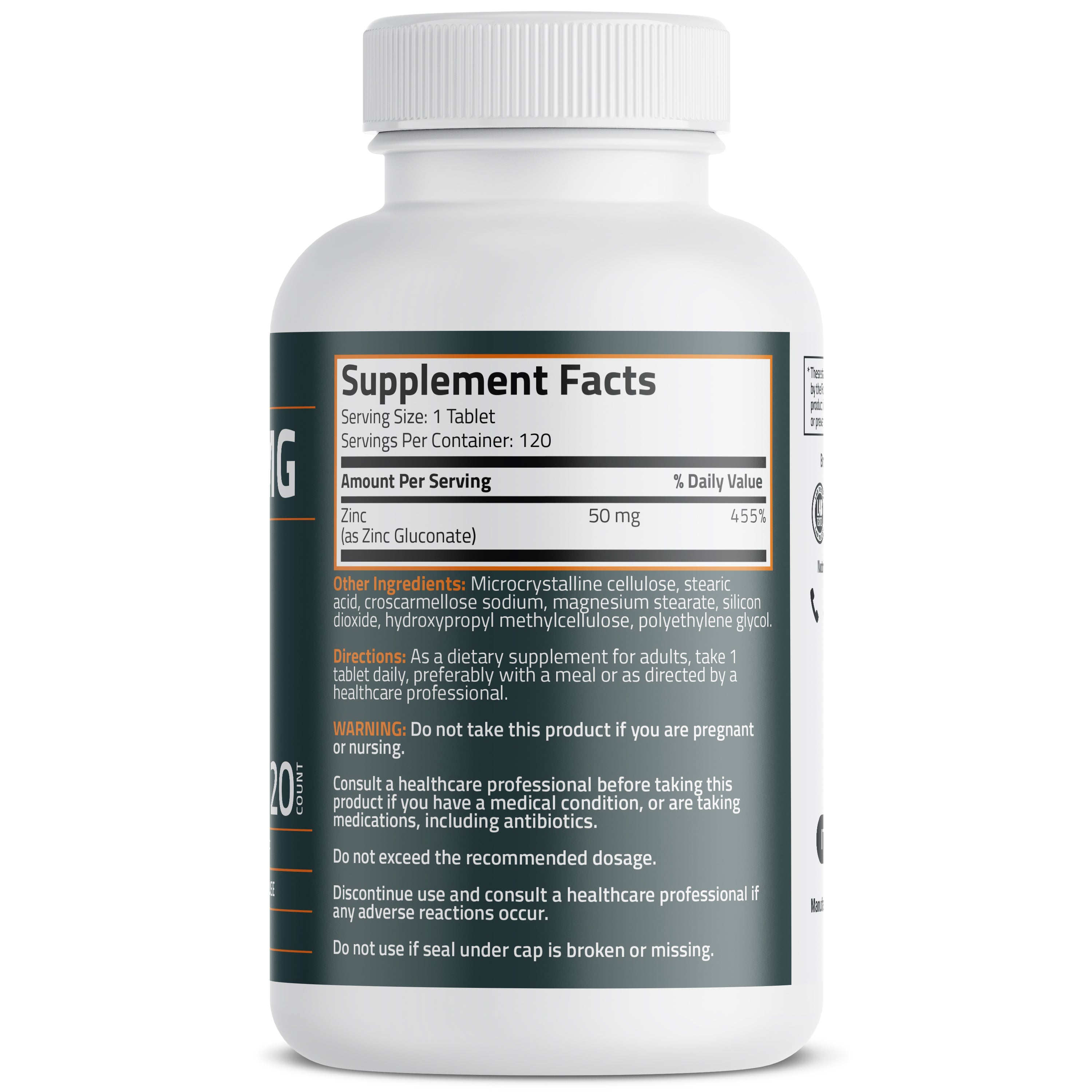 Zinc 50 MG