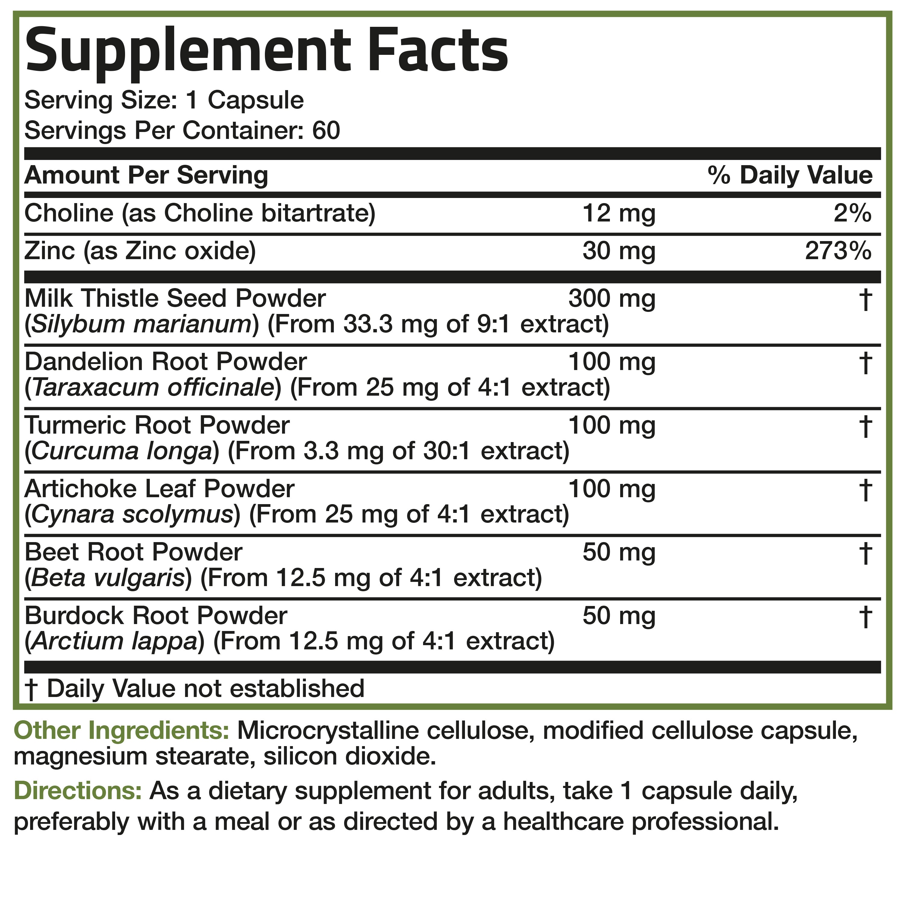 Liver Detox Advanced Detox & Cleansing Formula
