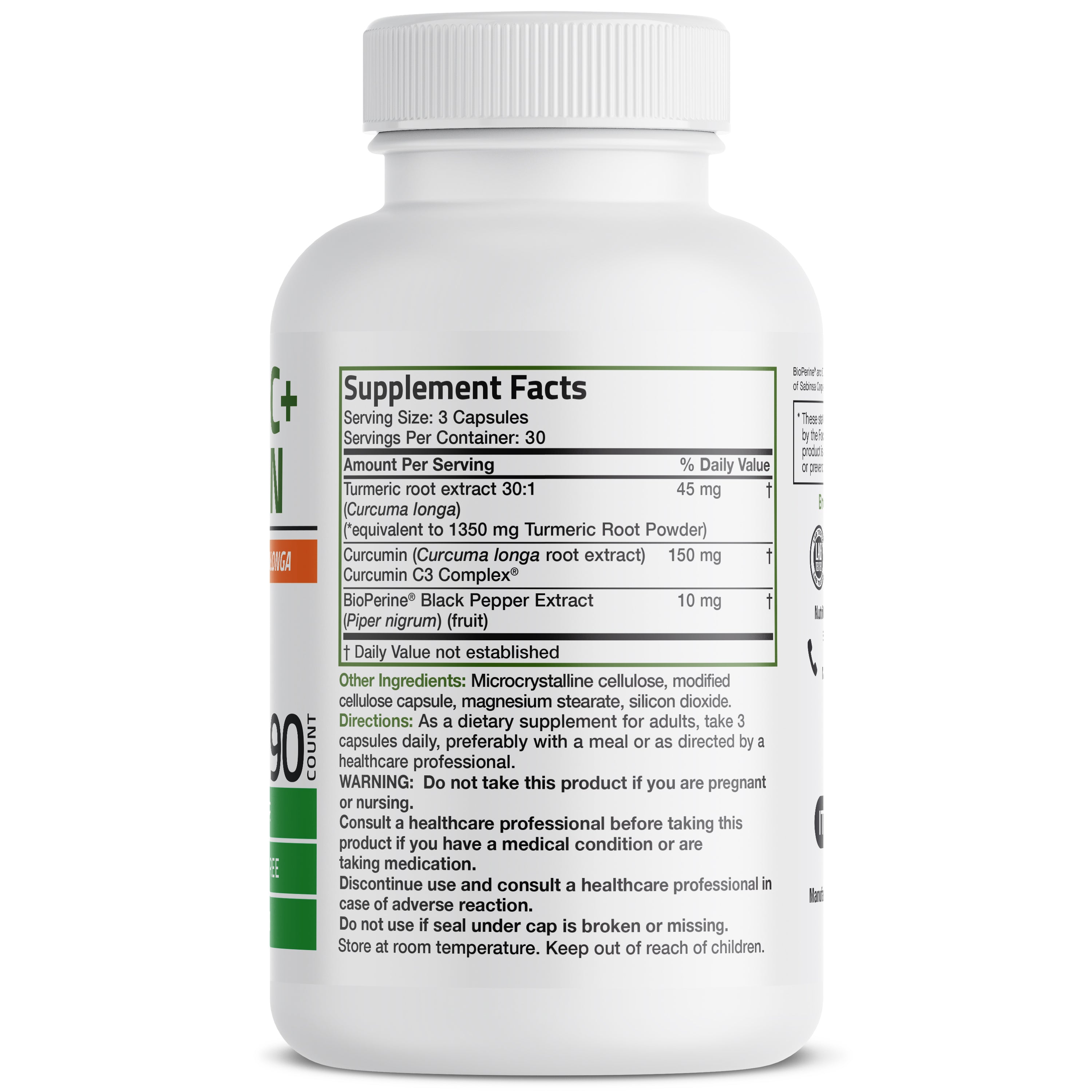 Turmeric Curcumin 1500 MG view 8 of 6