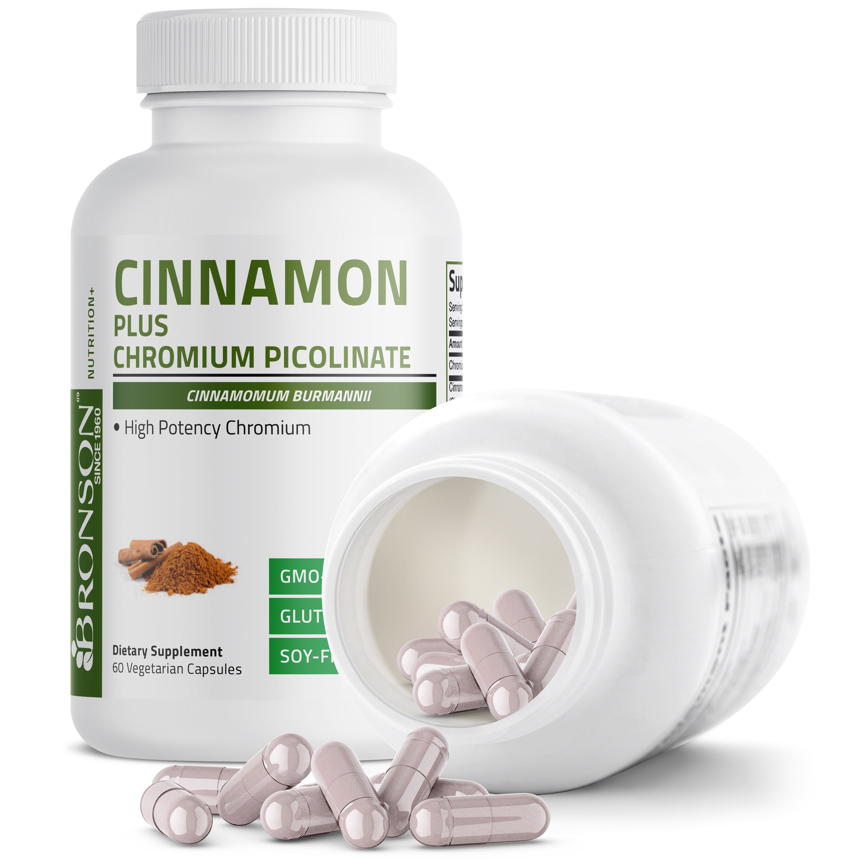 Cinnamon 2000 MG per Serving Plus Chromium