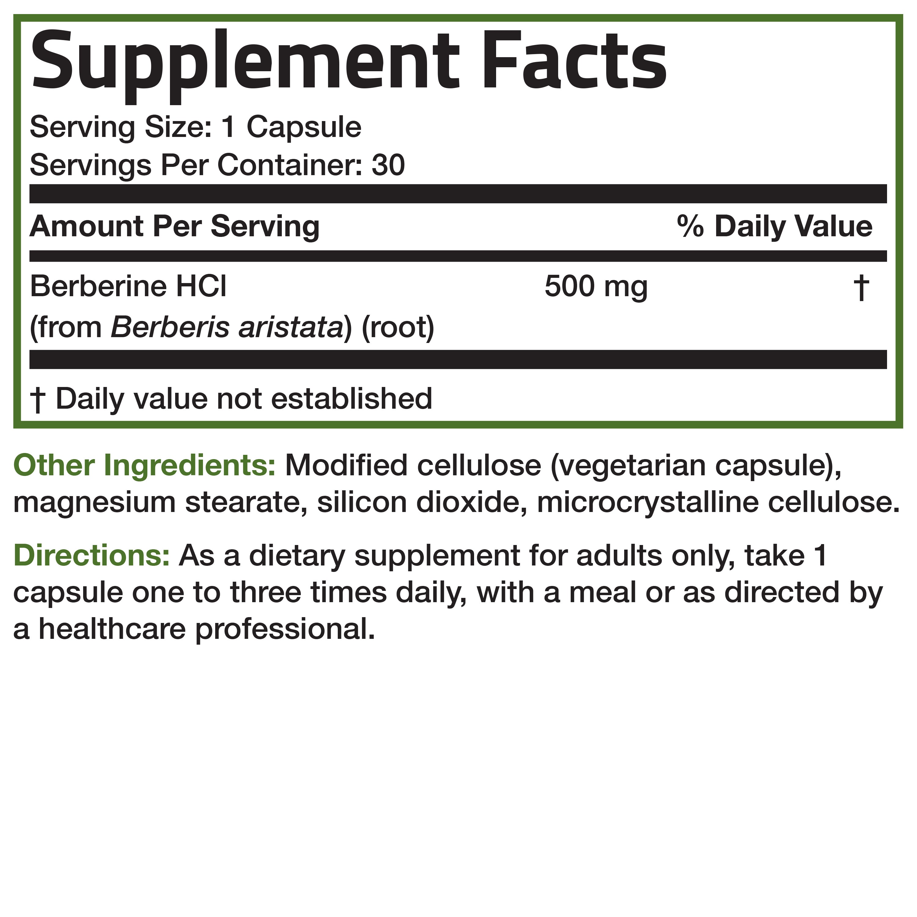 Berberine 500 MG