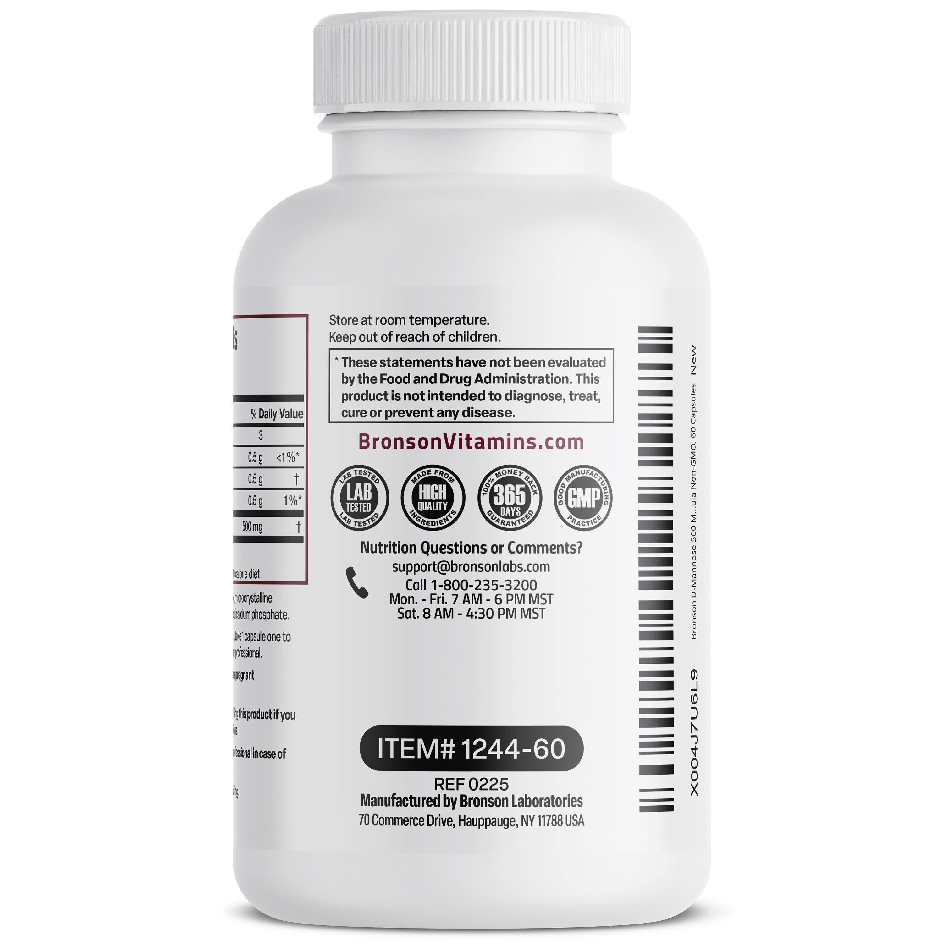 Bronson D-Mannose 500 MG