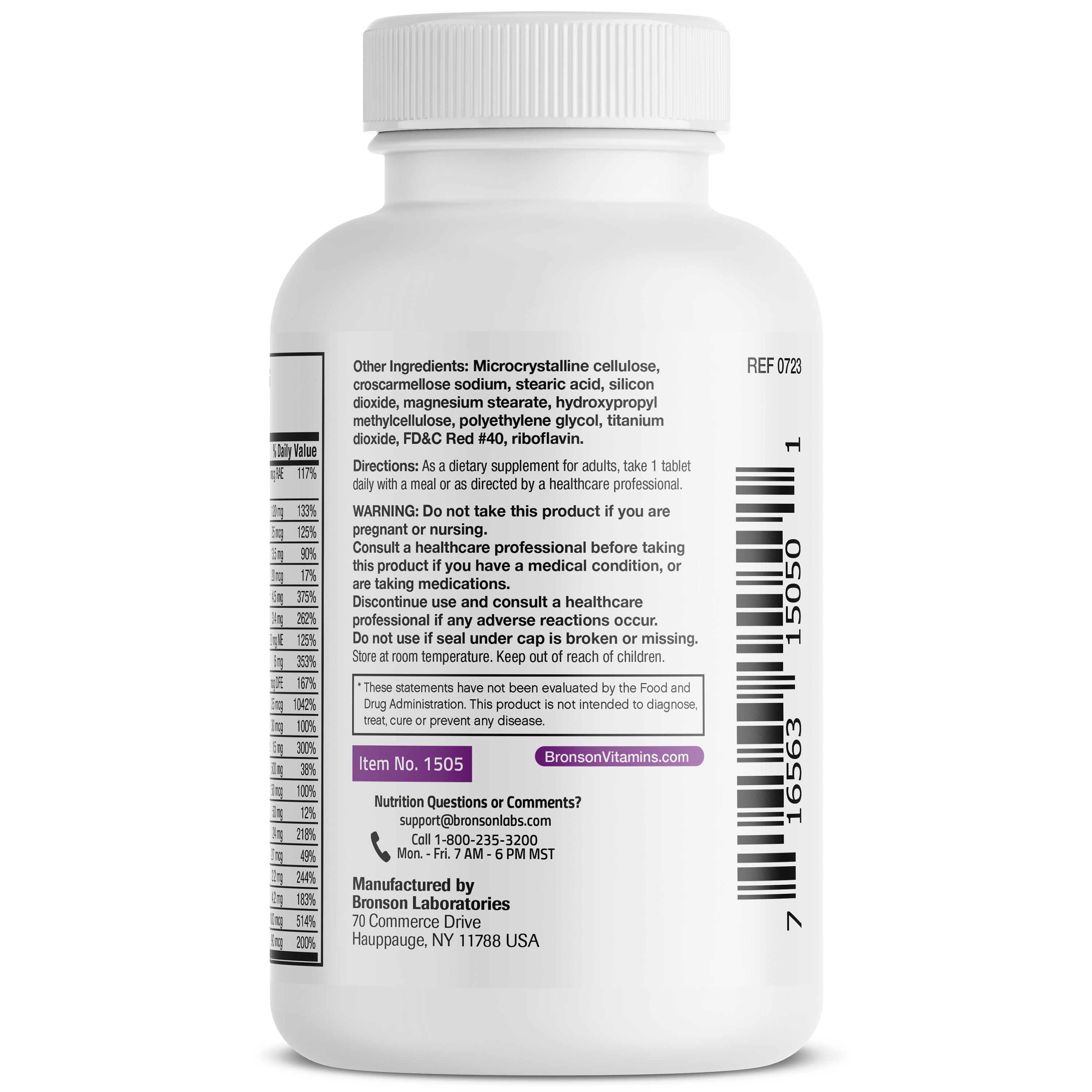 Bronson ONE™ Women’s 50+ Complete Once-Daily Multivitamin