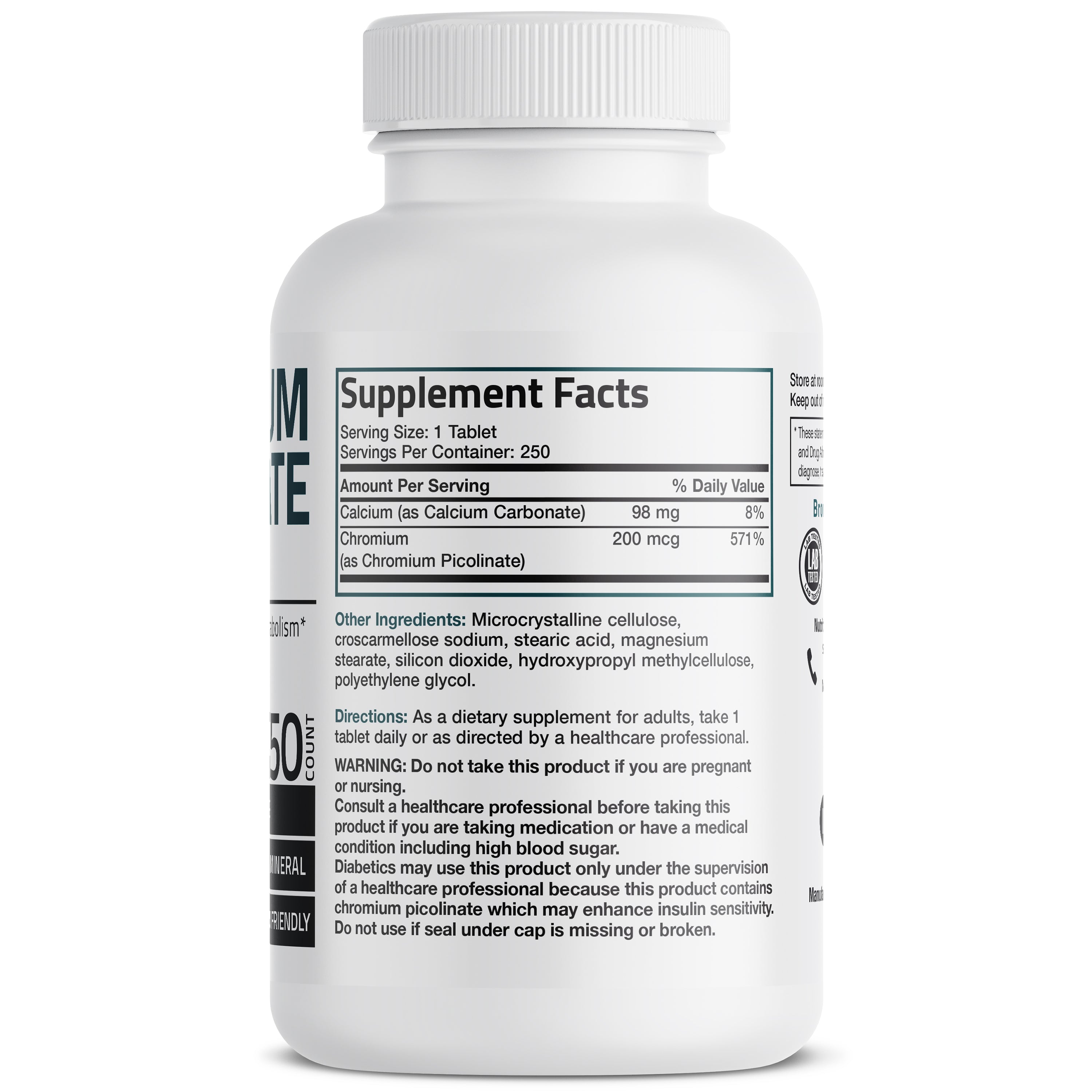 Chromium Picolinate - 200 mcg