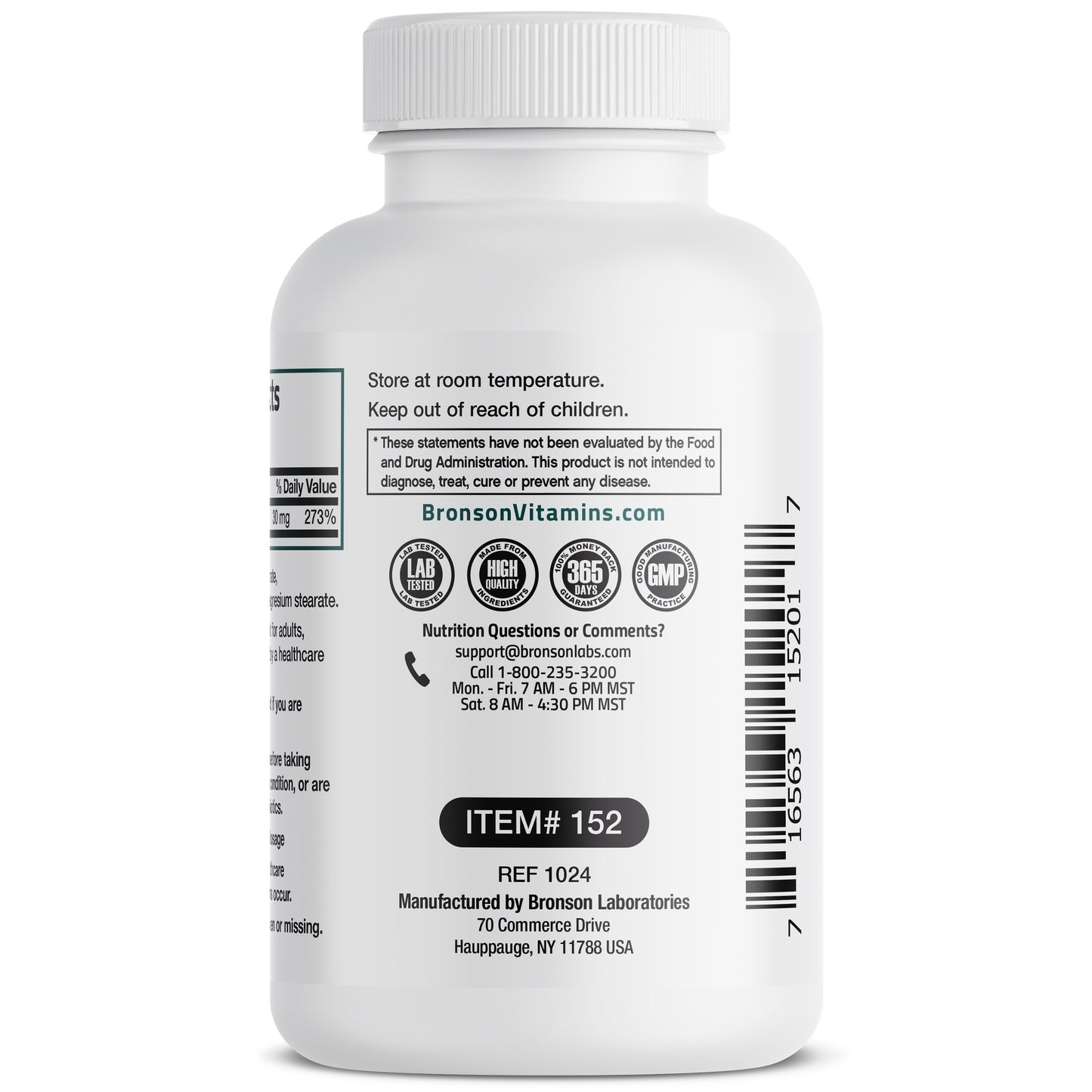 Zinc Picolinate - 30 mg - 100 Capsules
