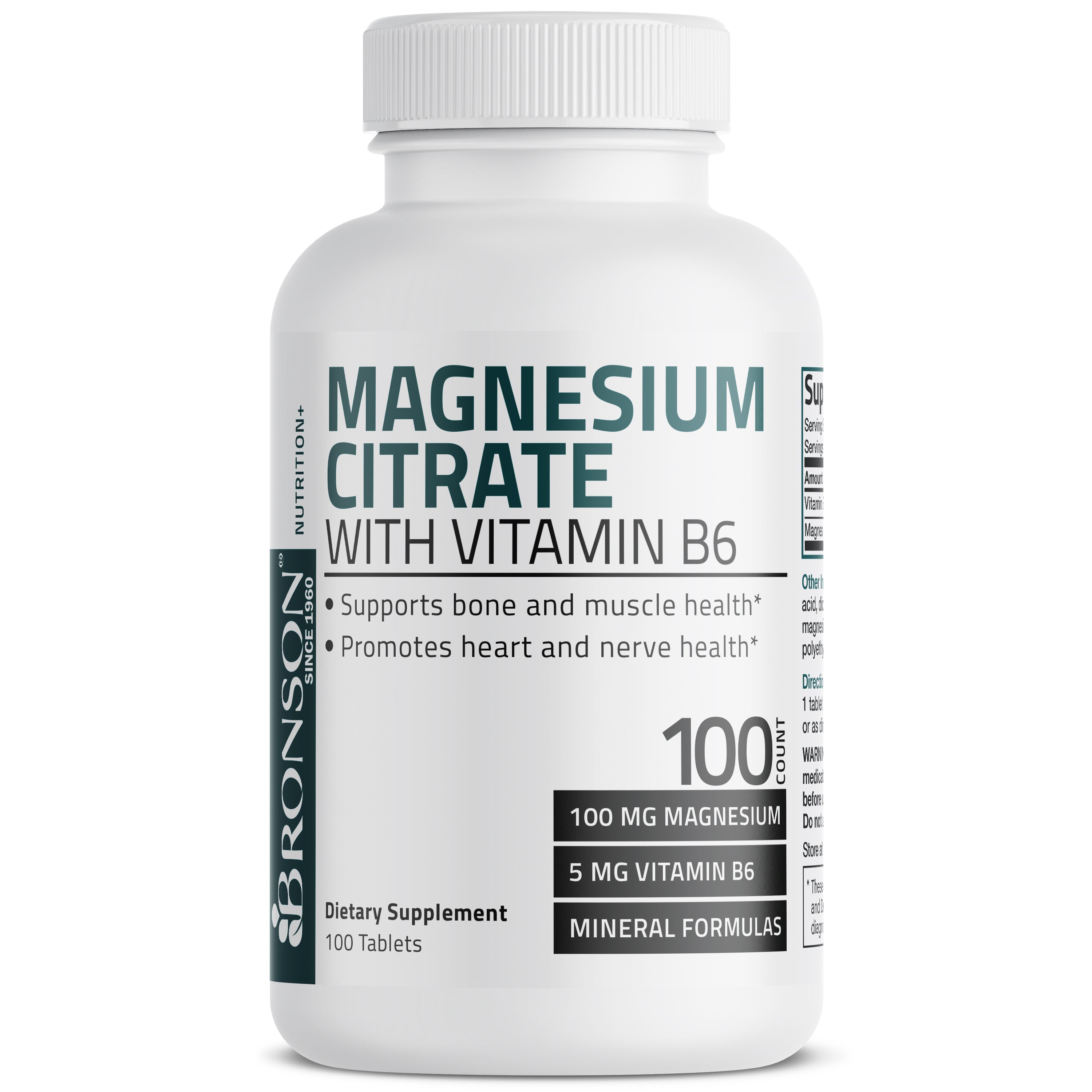 Magnesium Citrate with Vitamin B6 view 1 of 4