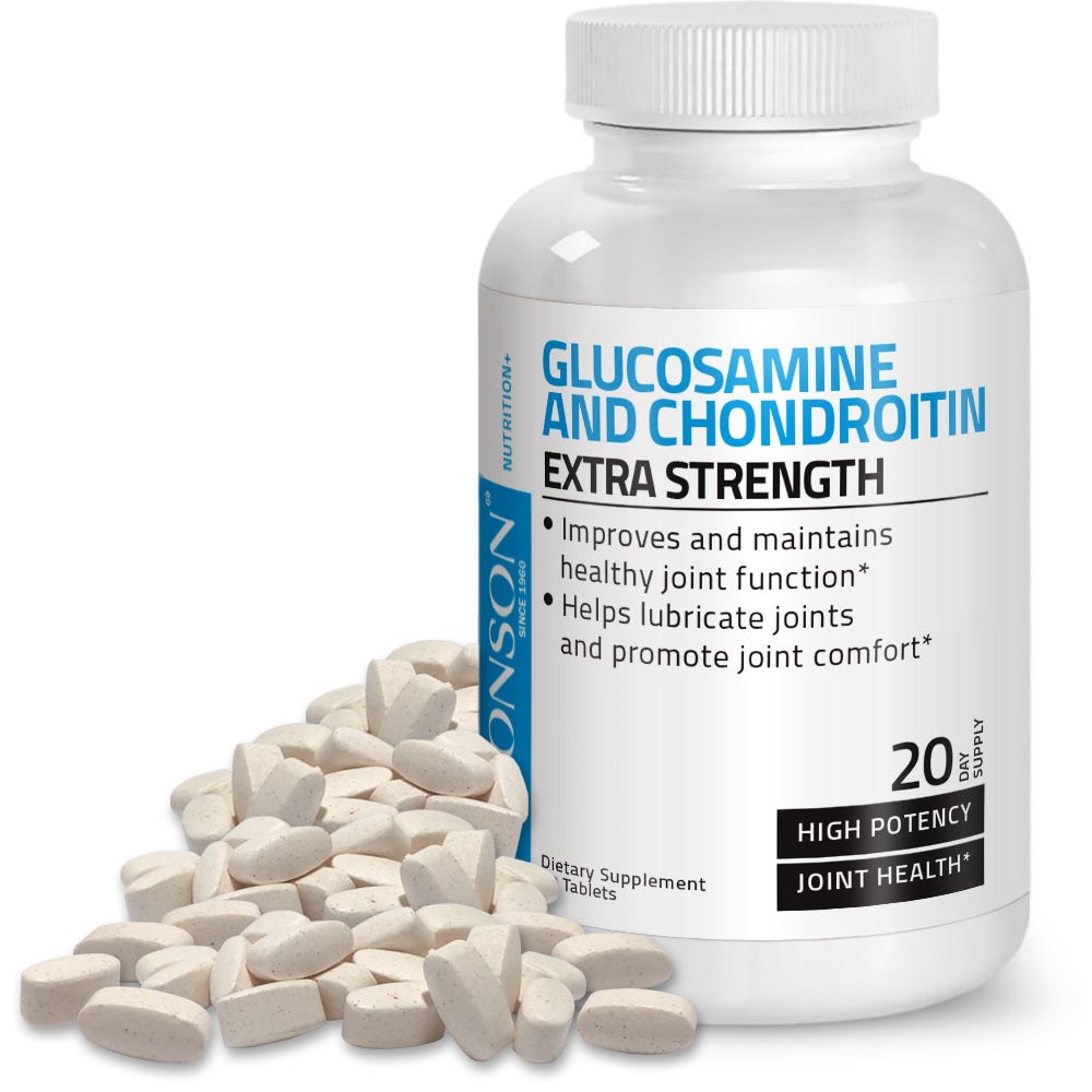 Glucosamine and Chondroitin Extra Strength and High Potency