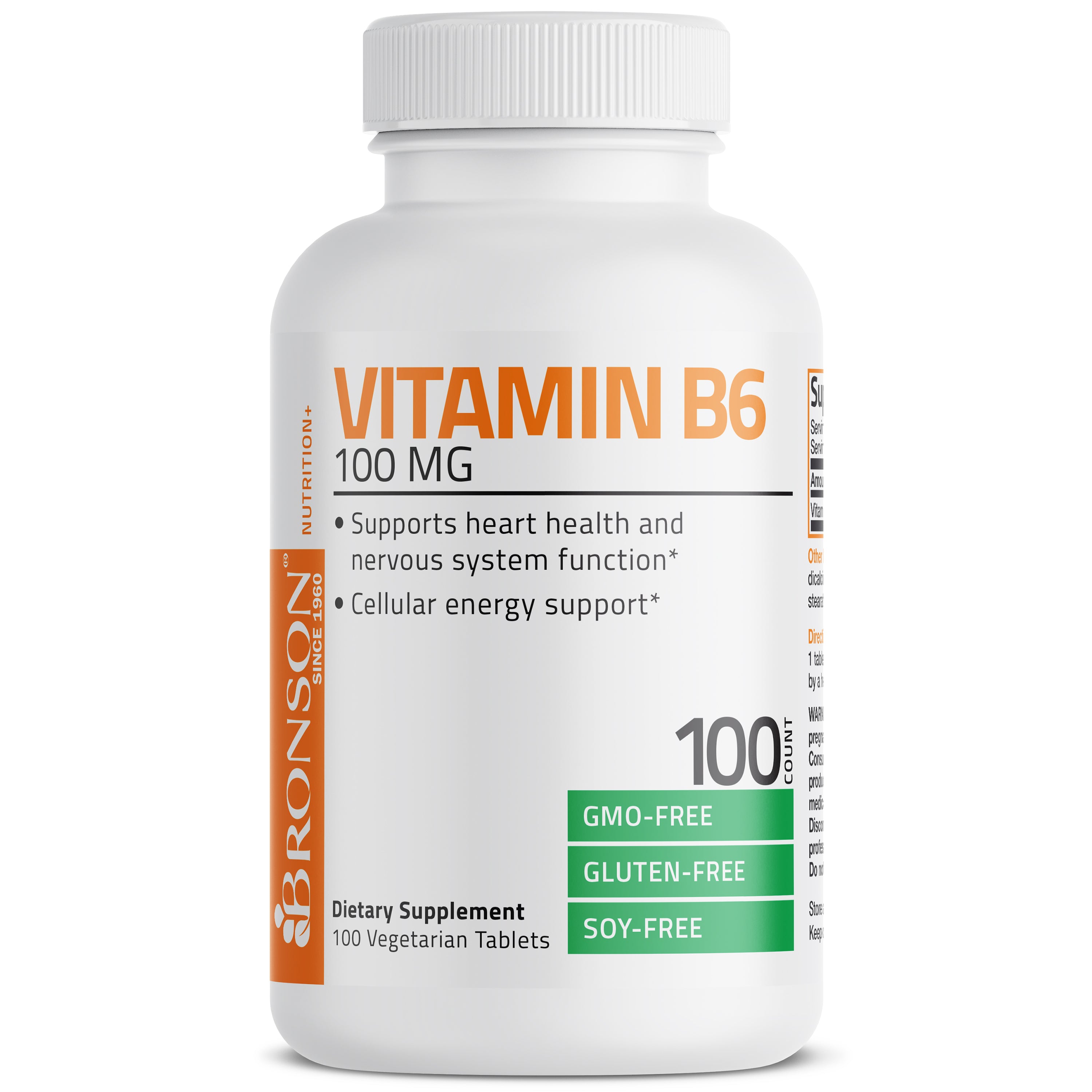 Vitamin B6 Pyridoxine - 100 mg view 9 of 6