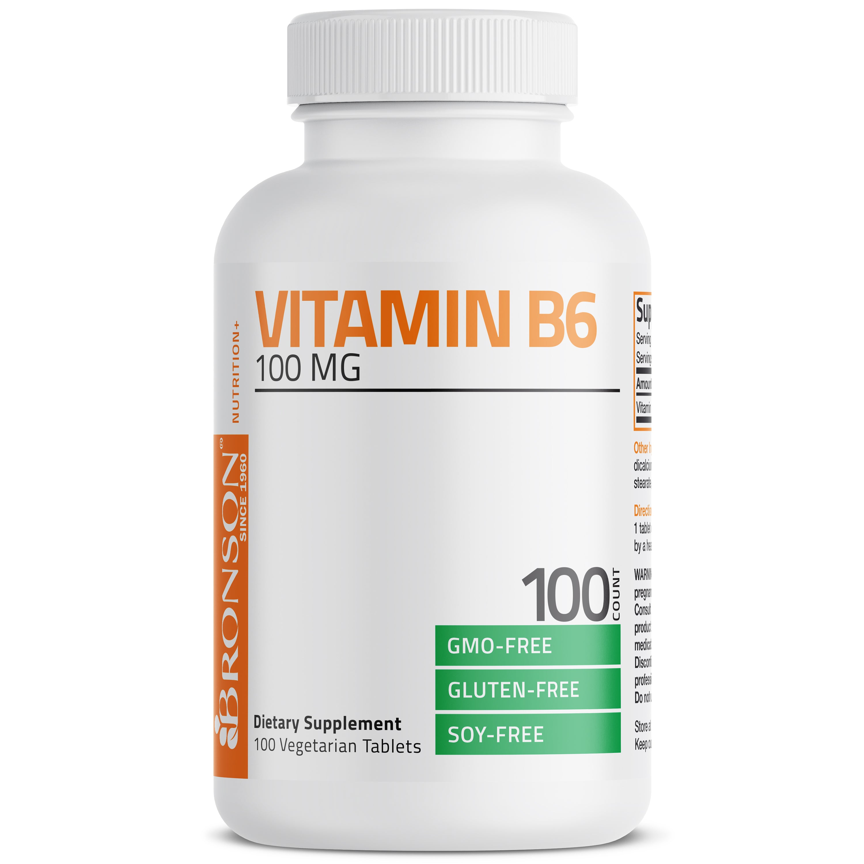 Vitamin B6 Pyridoxine - 100 mg