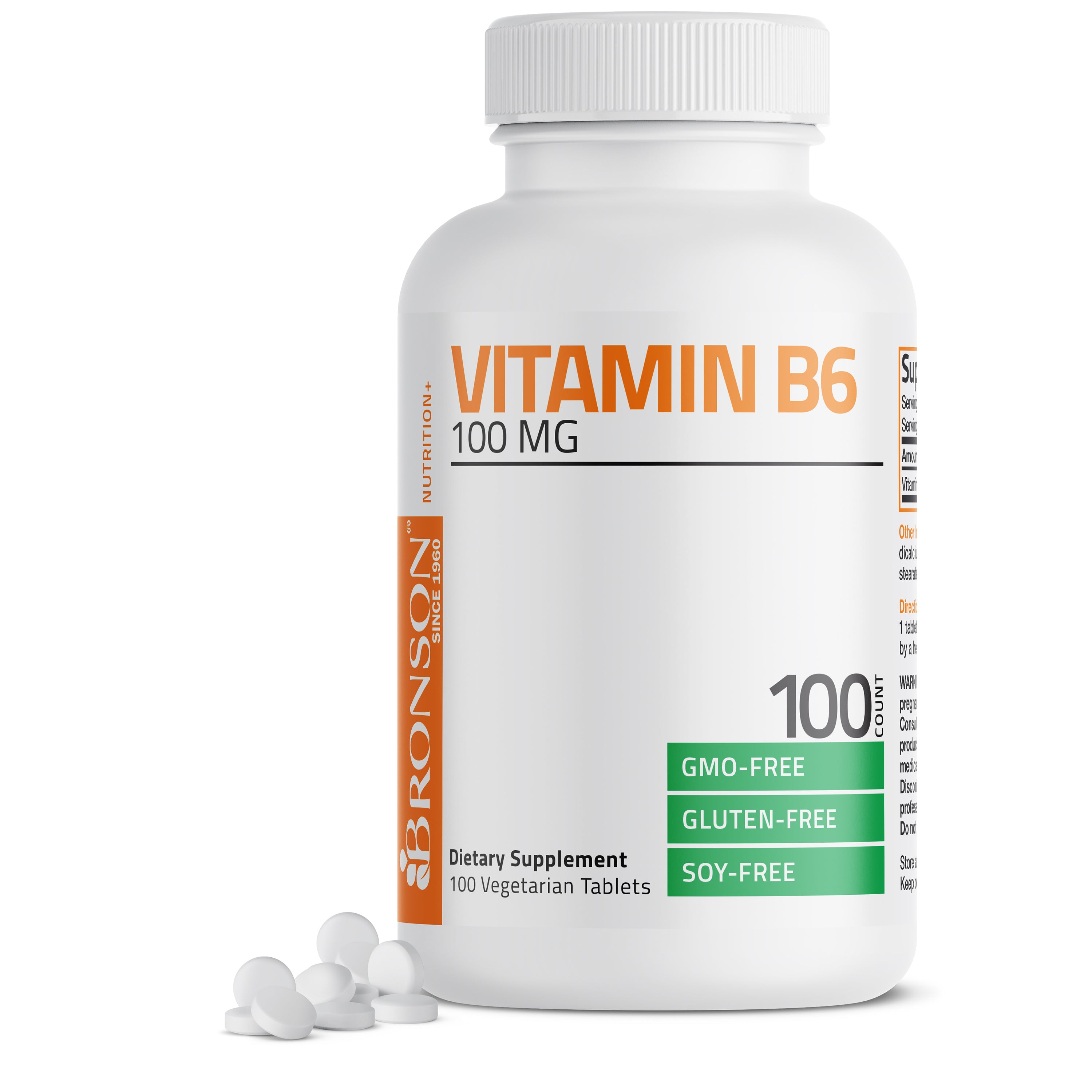 Vitamin B6 Pyridoxine - 100 mg