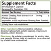 Korean Panax Ginseng Root - 500 mg, 100 Capsules thumbnail 6