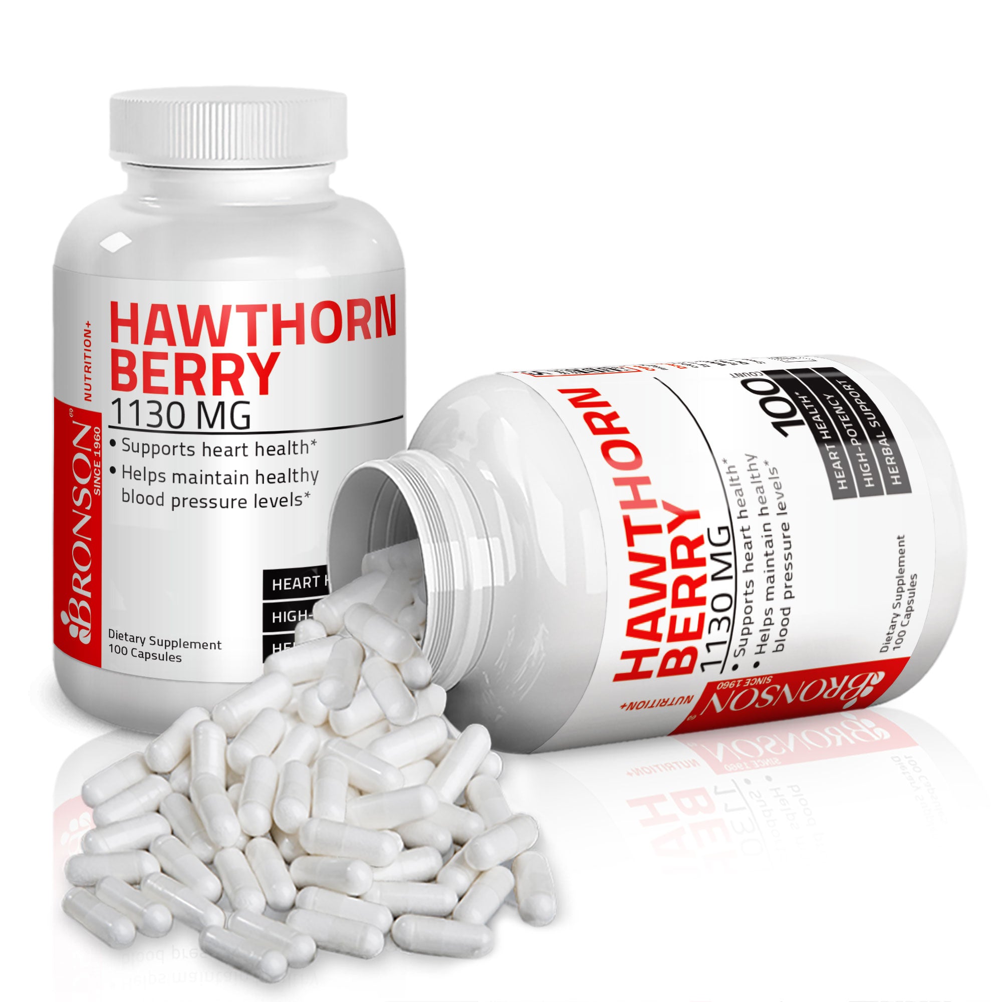 Hawthorn Berry - 1,130 mg - 100 Capsules view 4 of 6