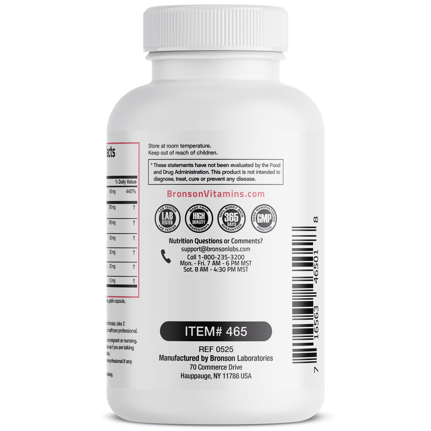 Menopause Support Phyto-Estrogen Complex - 100 Capsules