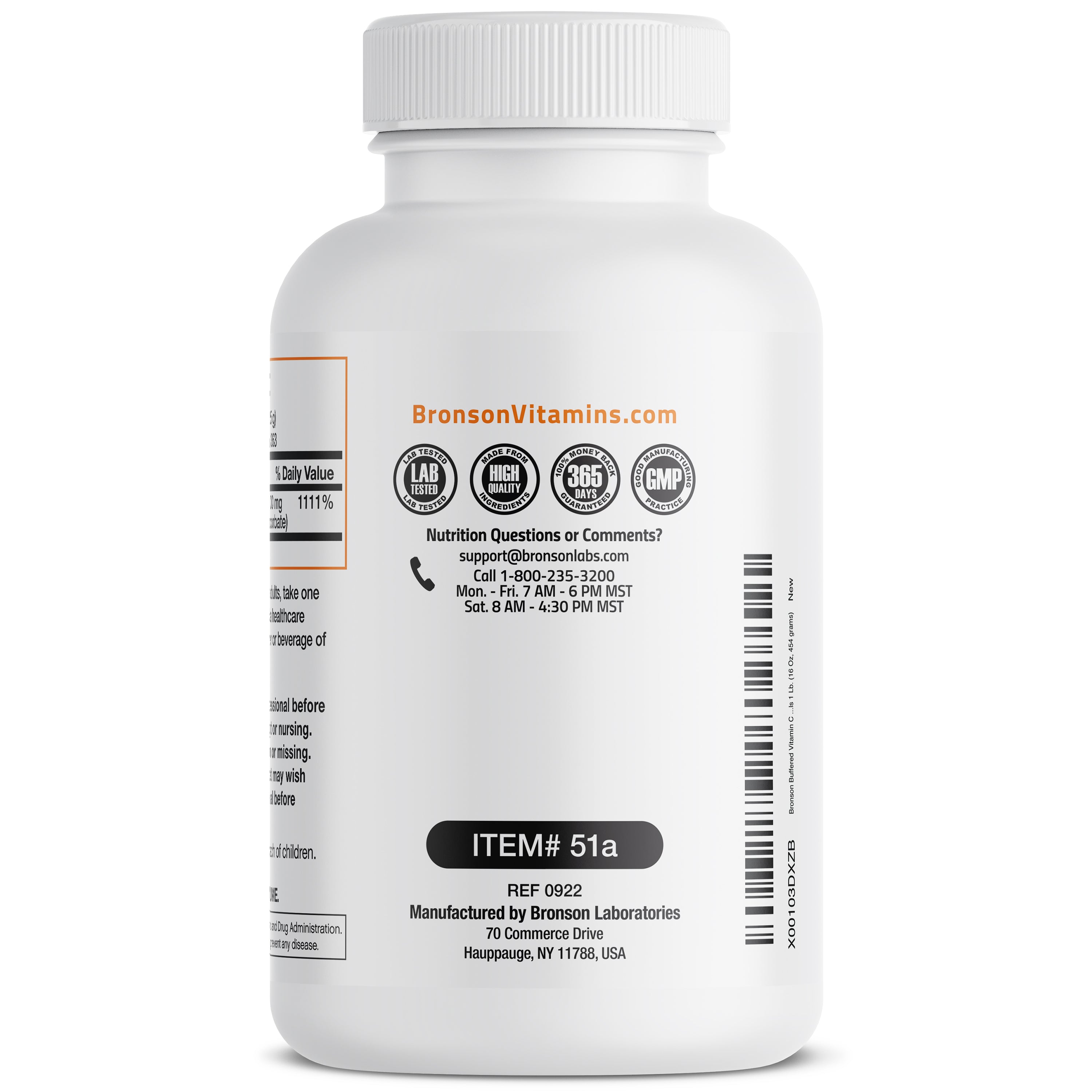 Buffered Vitamin C Ascorbic Acid Crystals - 1,000 mg