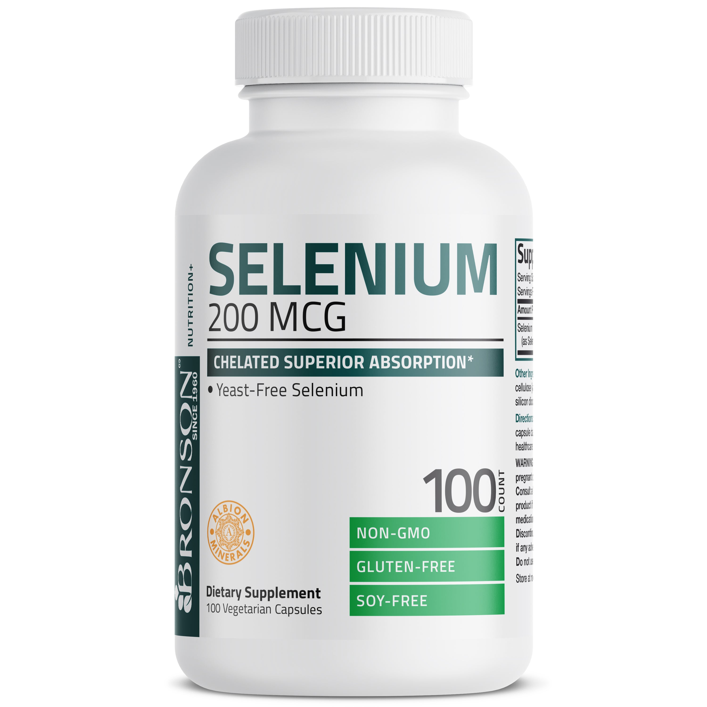 Selenium - 200 mcg view 9 of 6