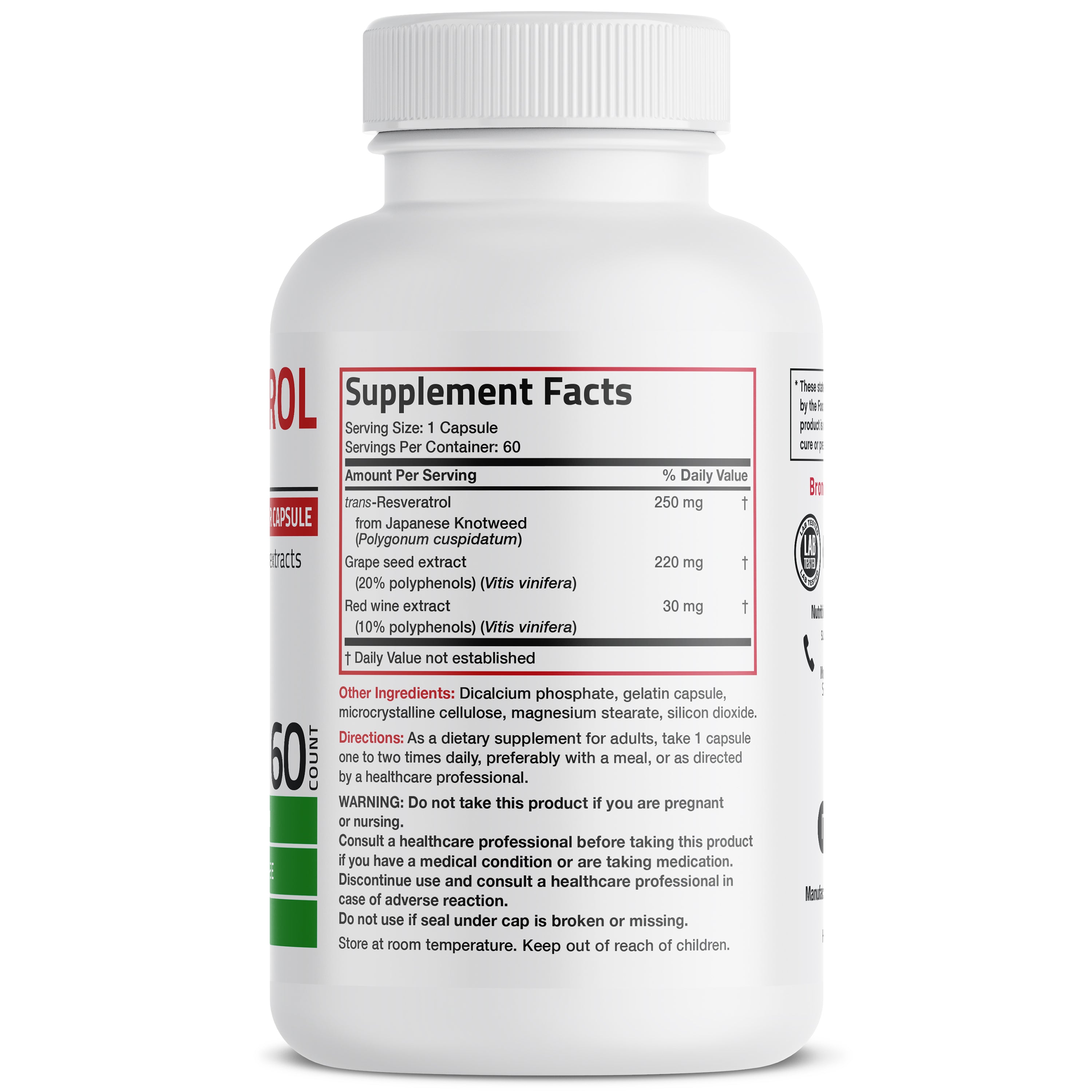 Resveratrol Complex - 500 mg