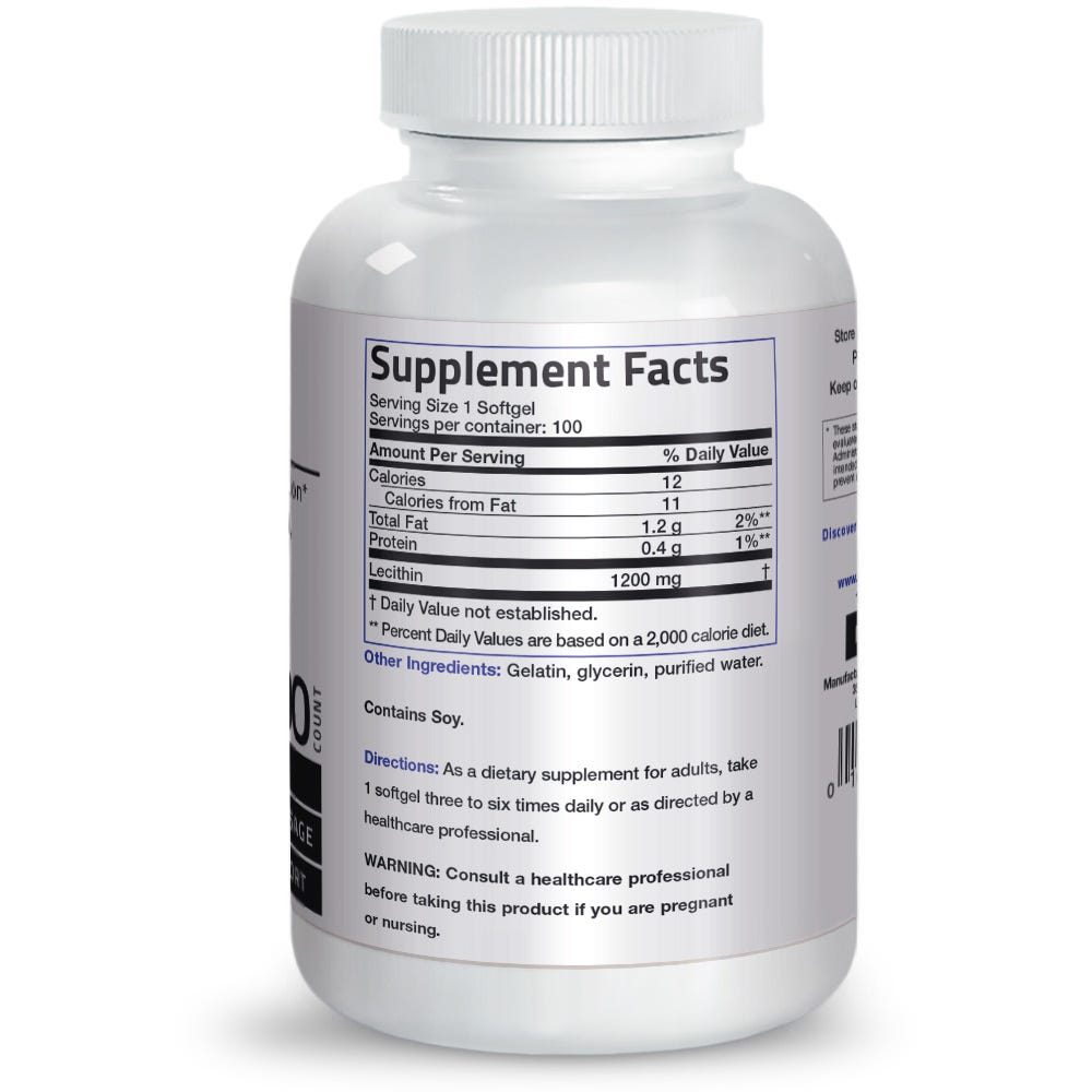 Lecithin - 1,200 mg
