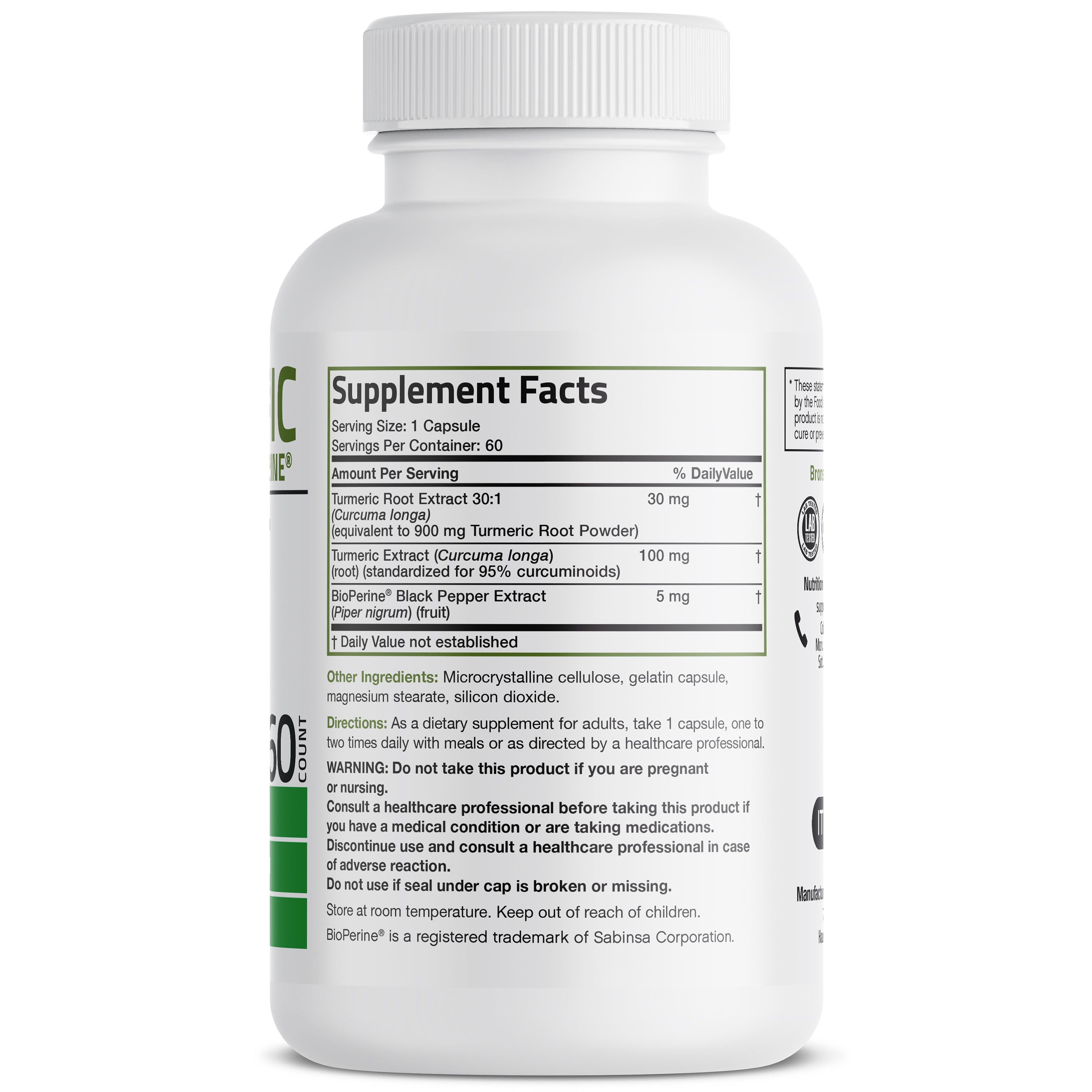 Turmeric Complex with BioPerine® - 1,000 mg