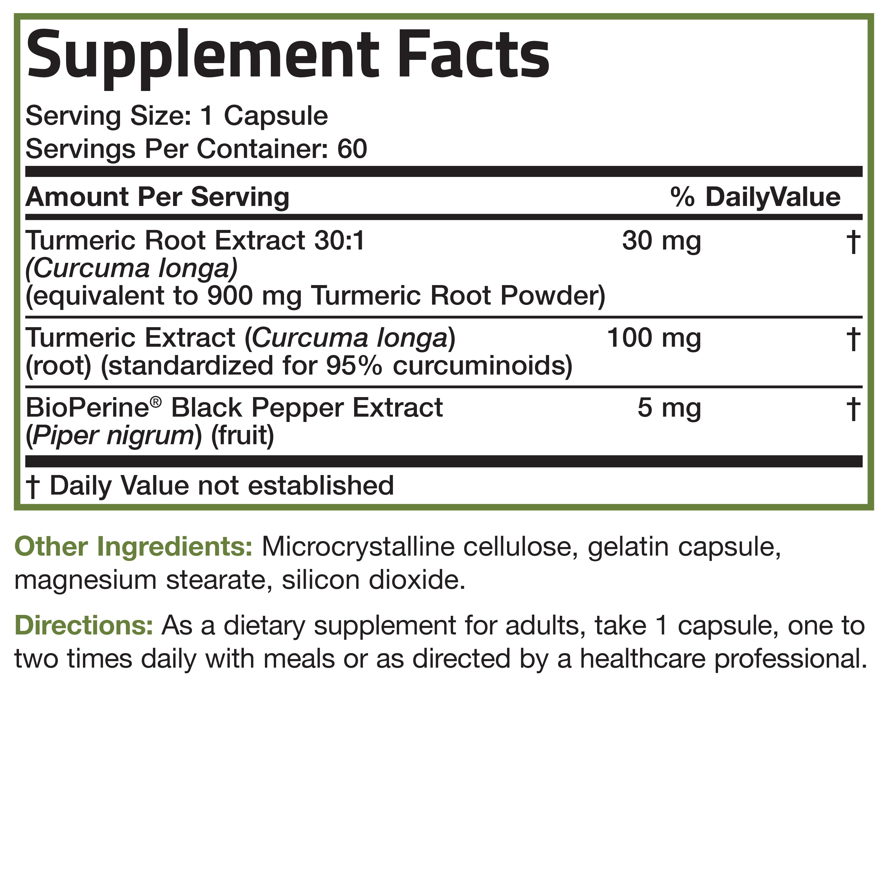 Turmeric Complex with BioPerine® - 1,000 mg view 6 of 6