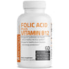 Folic Acid Plus Vitamin B12 - 60 Vegetarian Capsules thumbnail 3