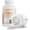 Folic Acid Plus Vitamin B12 - 60 Vegetarian Capsules thumbnail 4