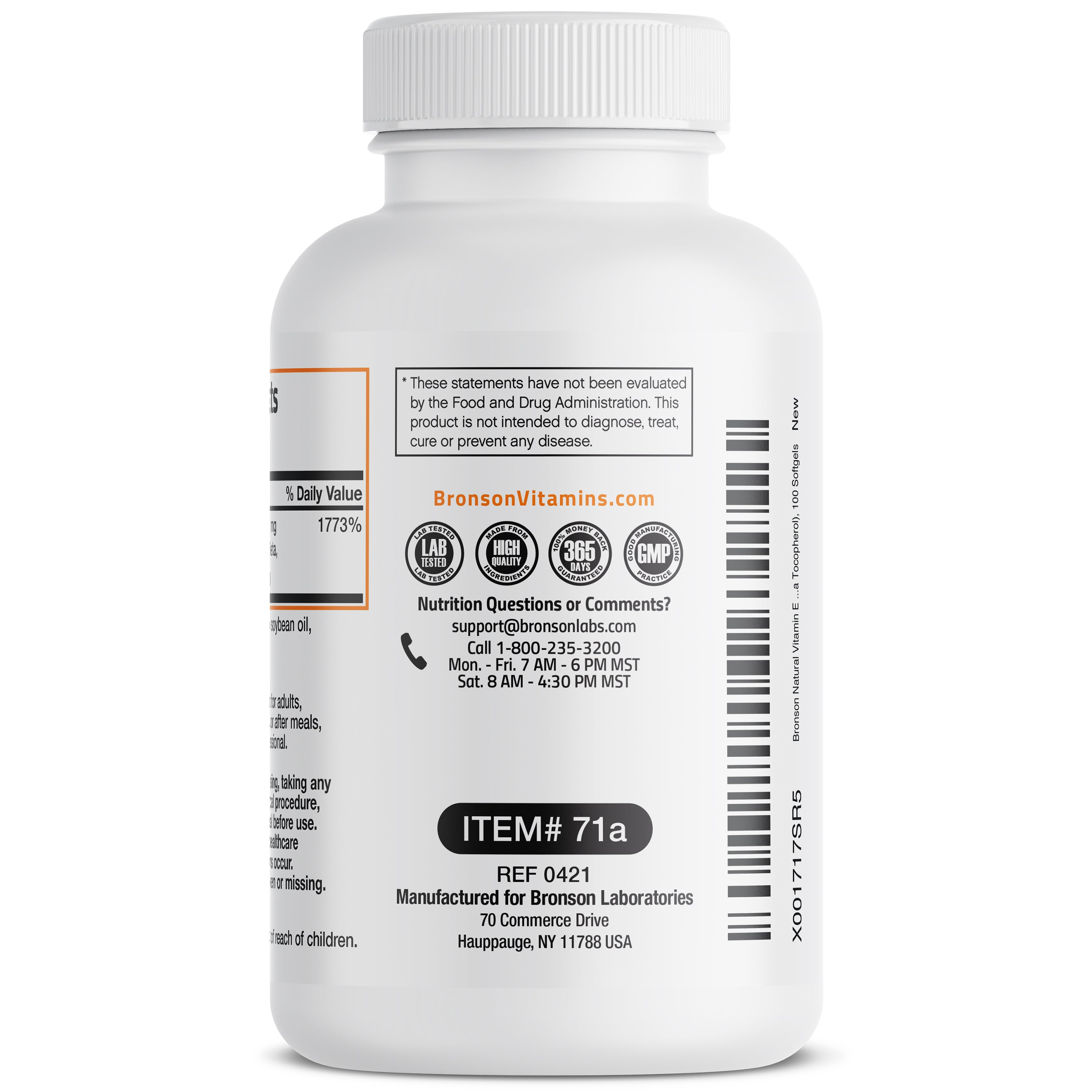 Natural Vitamin E Complex - 400 IU