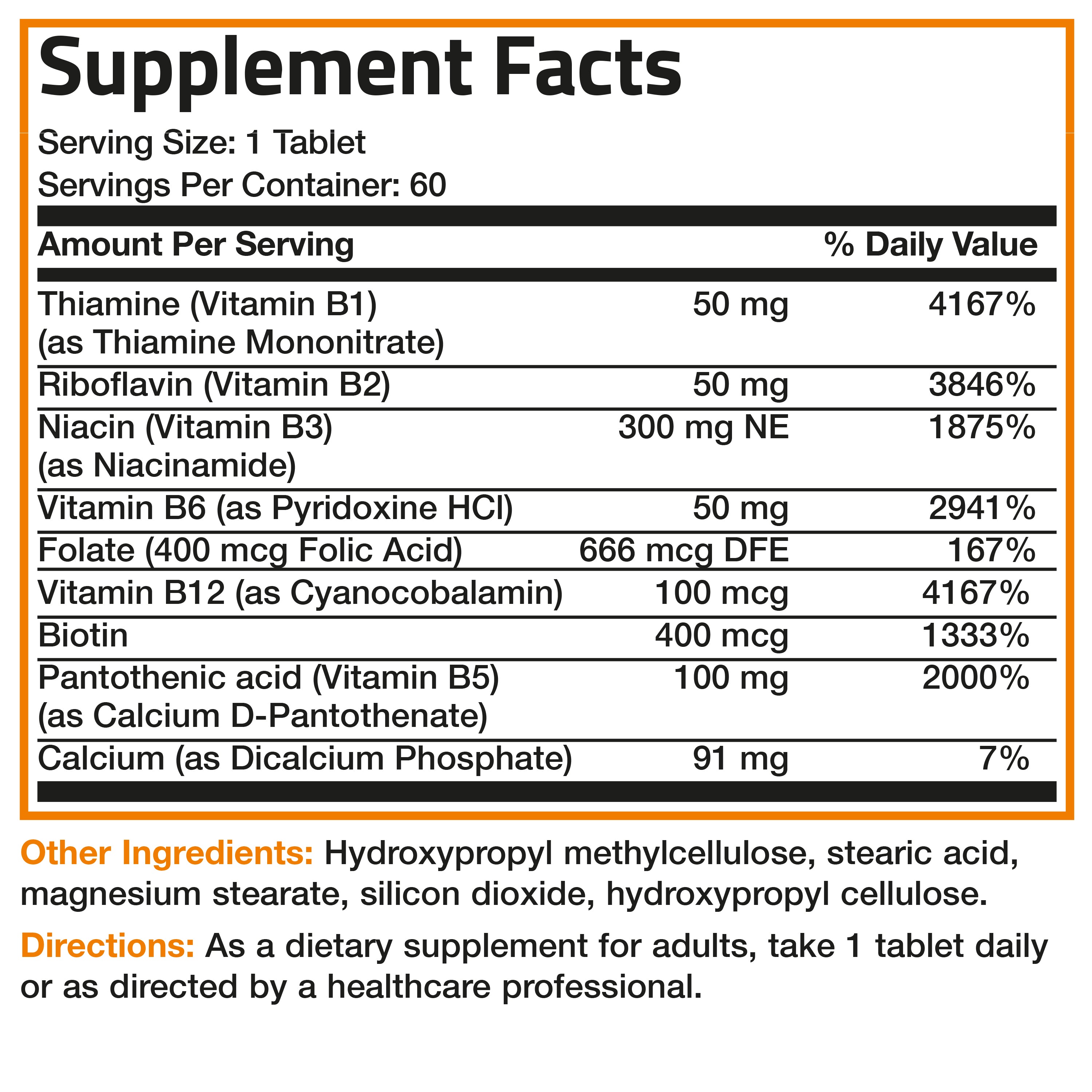 Vitamin B Complex Sustained Release