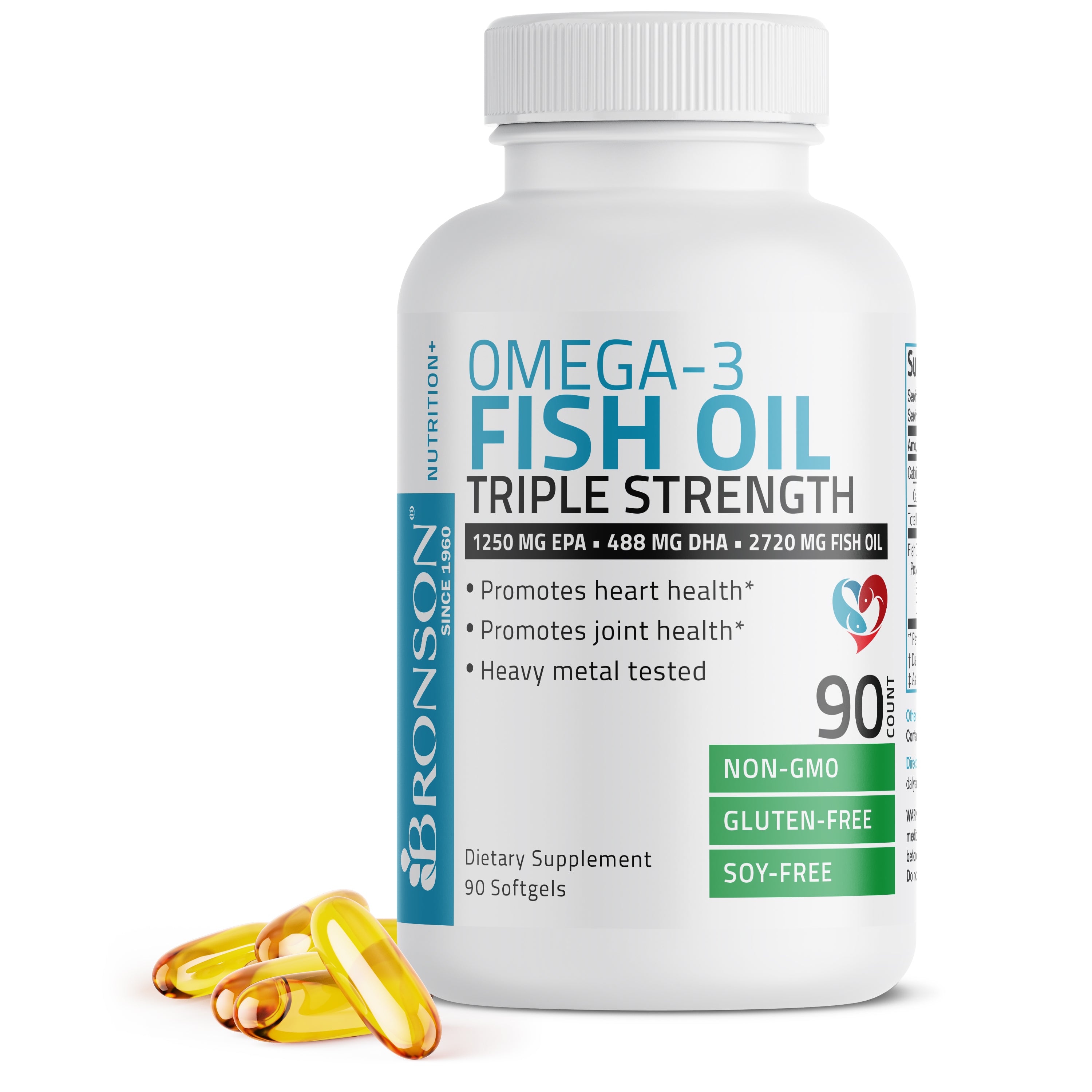 Omega-3 Fish Oil EPA DHA Triple Strength - 2,720 mg view 5 of 6