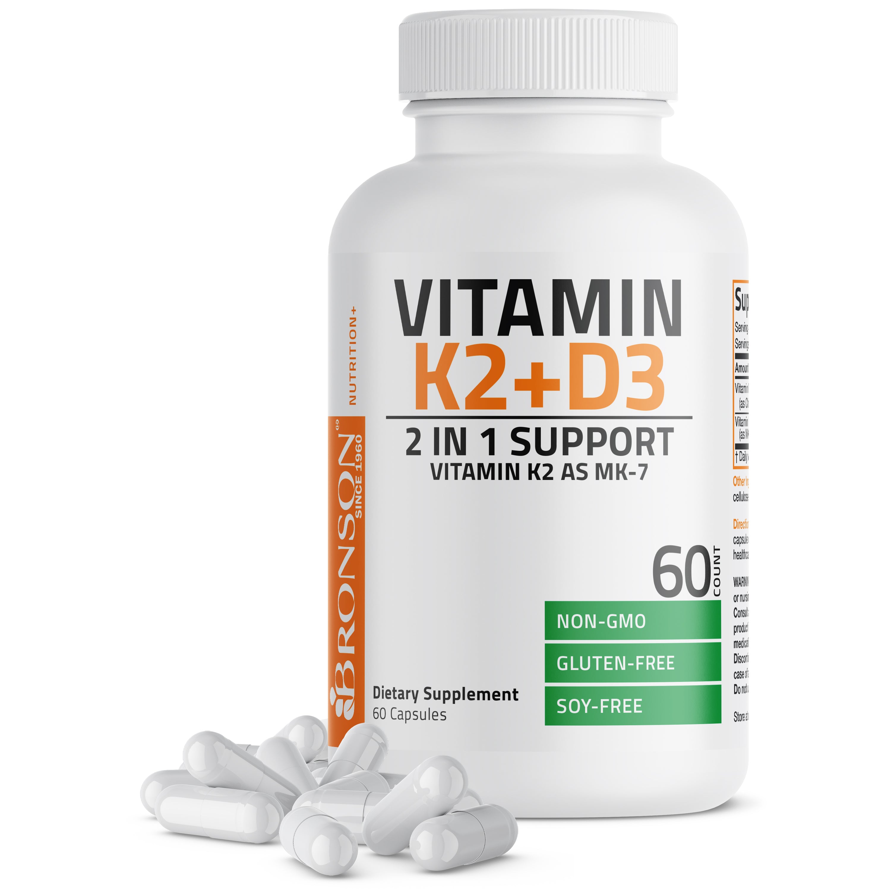 Vitamin K2 MK-7 Plus Vitamin D3 view 7 of 6