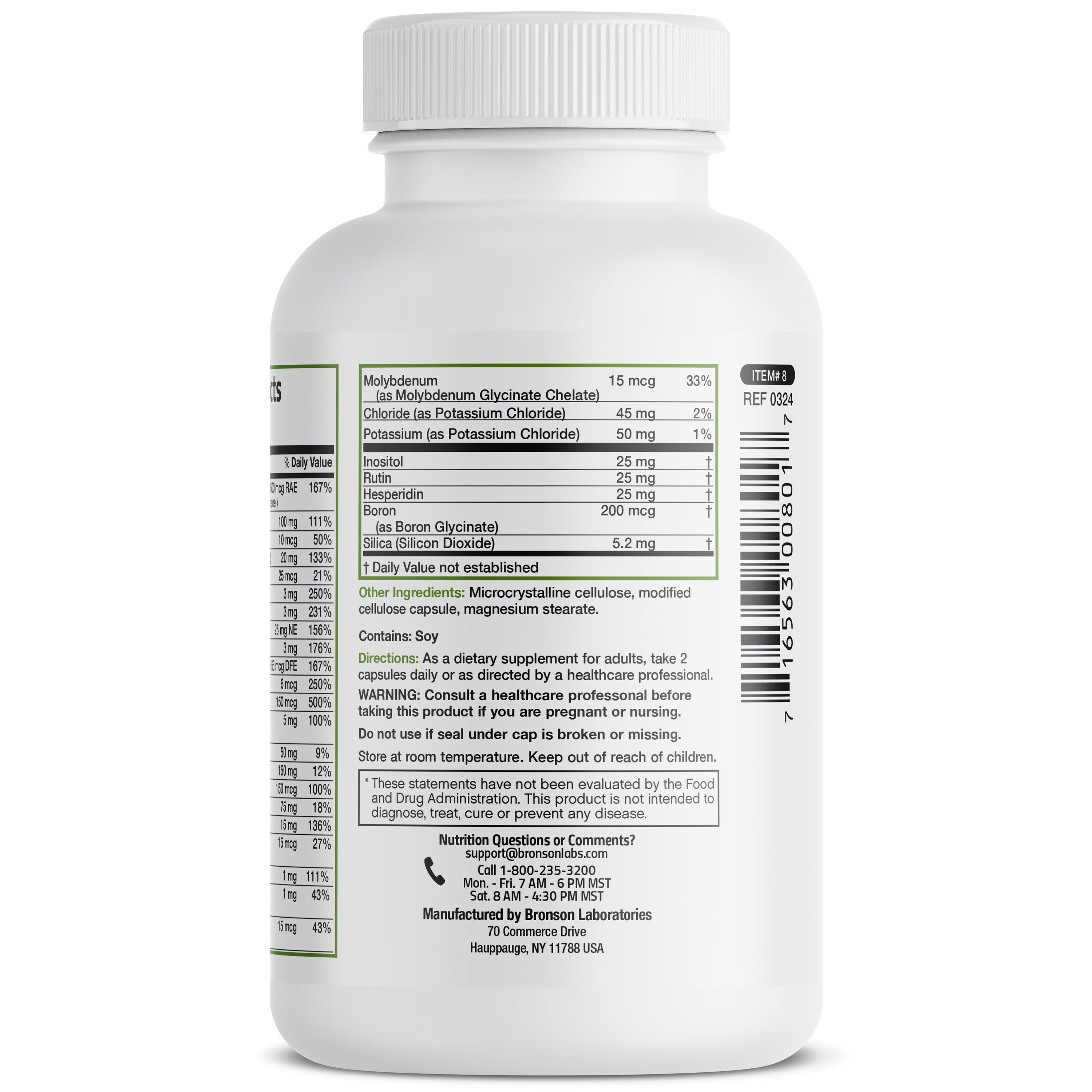 Mature Formula Multivitamin without Iron for Adults Over 50, 120 Capsules